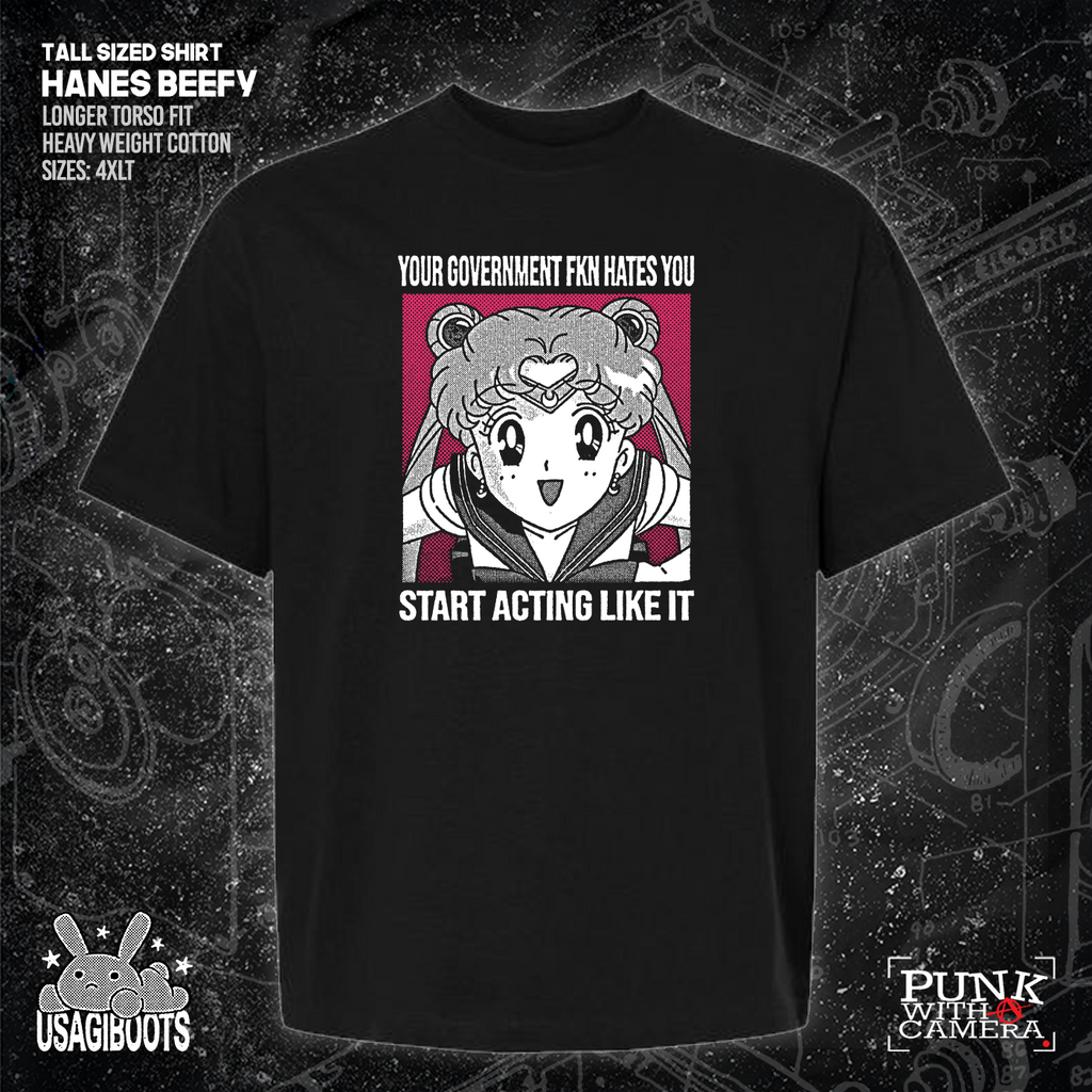Your Government Fucking Hates You - Usagi Boots