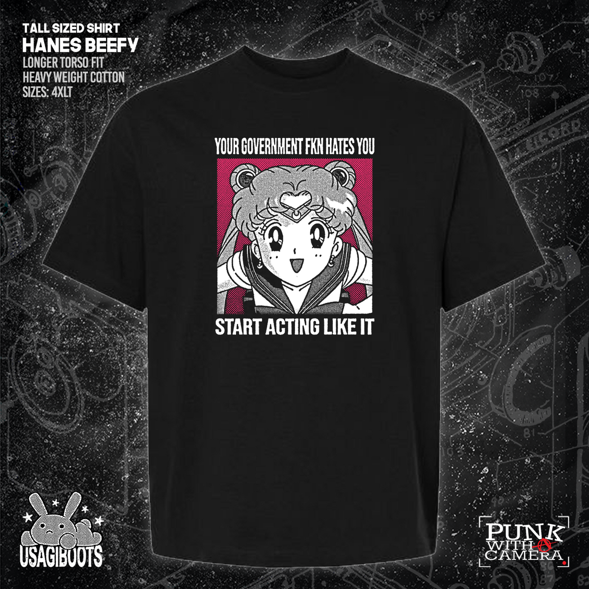 Your Government Fucking Hates You - Usagi Boots
