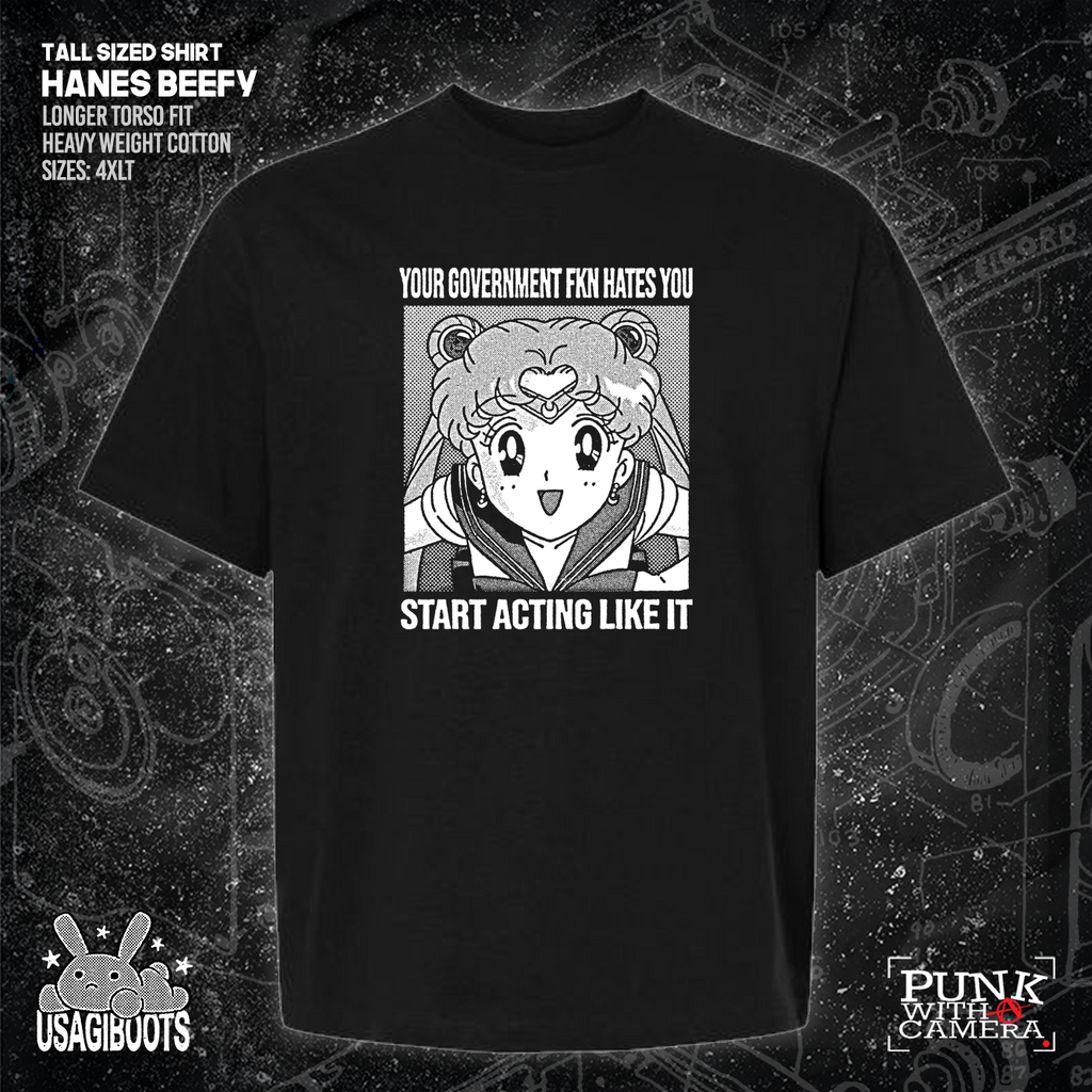 Your Government Fucking Hates You - Usagi Boots