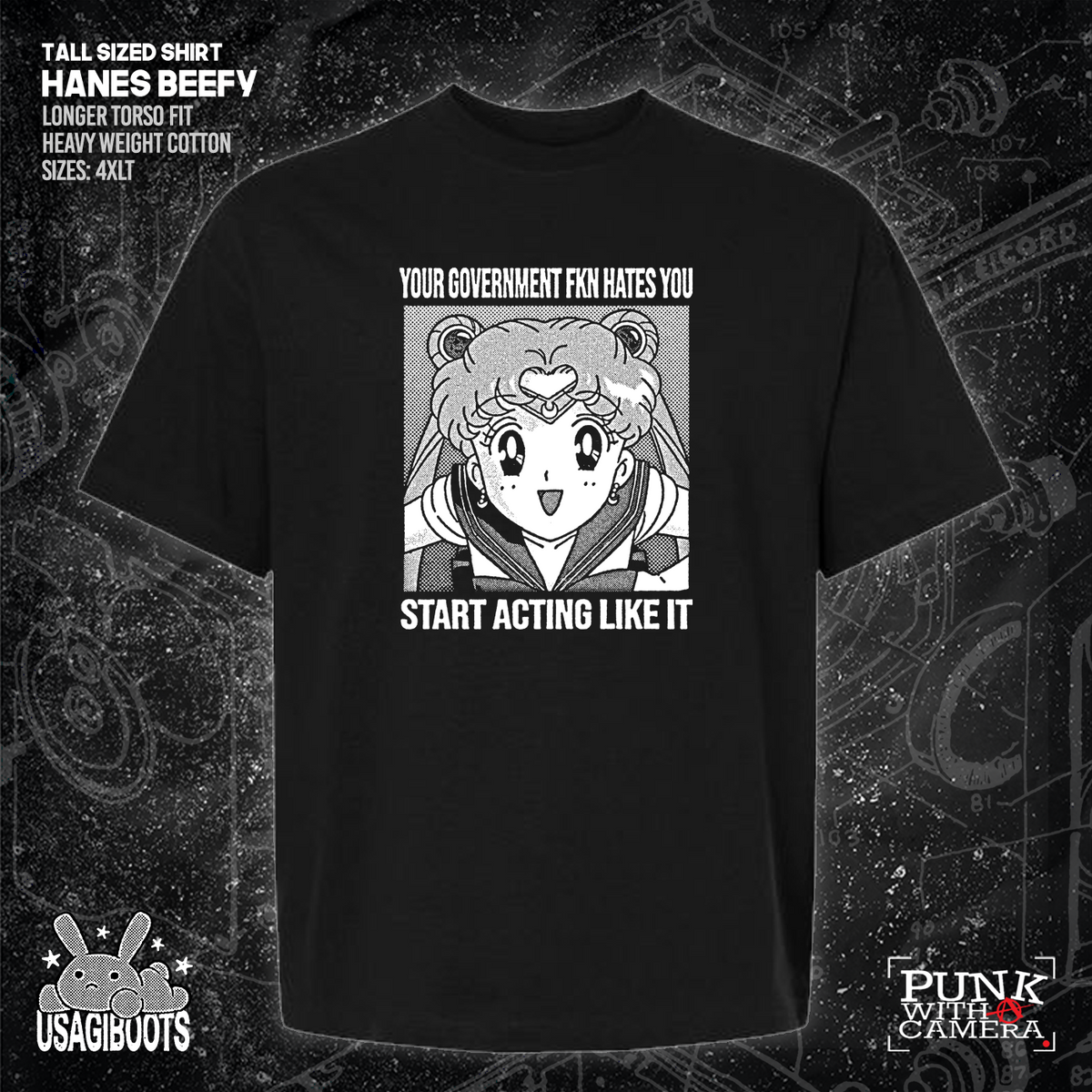 Your Government Fucking Hates You - Usagi Boots