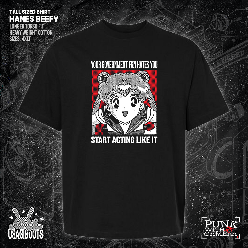 Your Government Fucking Hates You - Usagi Boots