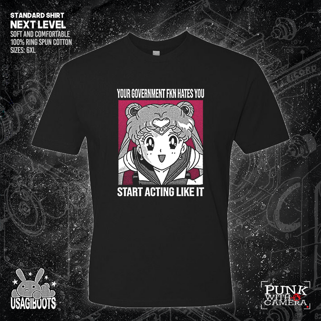 Your Government Fucking Hates You - Usagi Boots