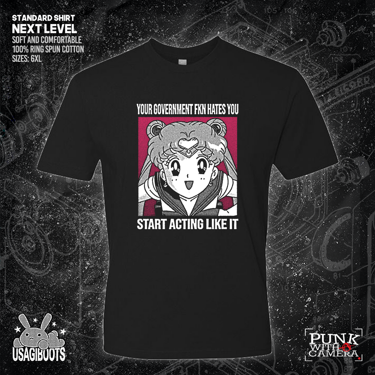 Your Government Fucking Hates You - Usagi Boots