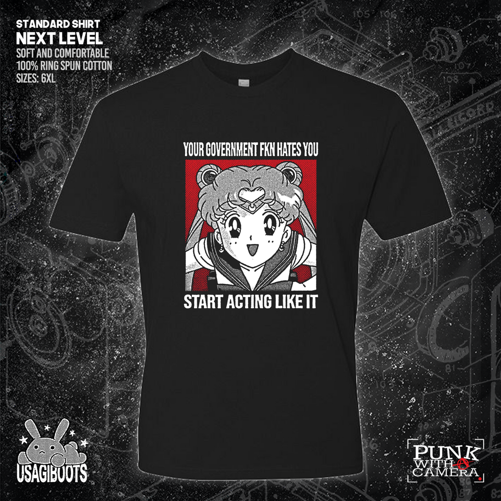 Your Government Fucking Hates You - Usagi Boots