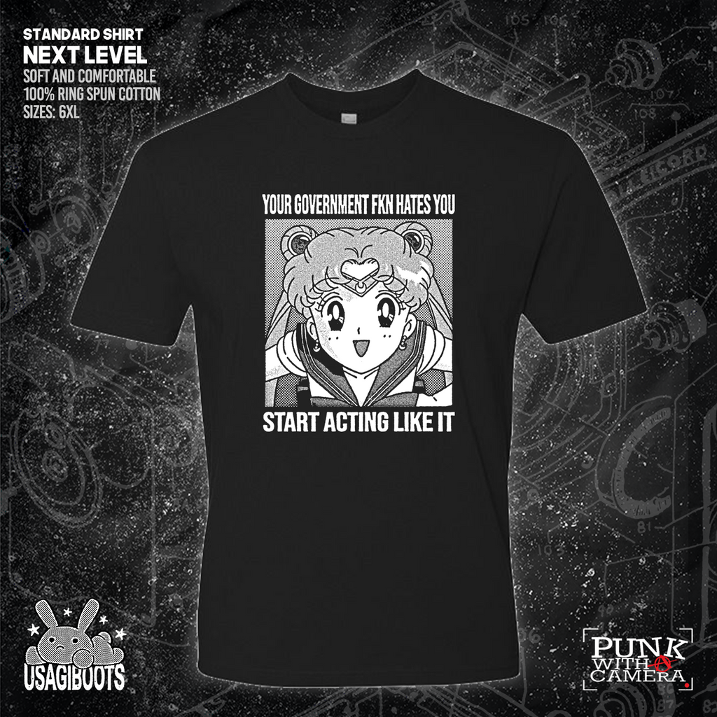 Your Government Fucking Hates You - Usagi Boots