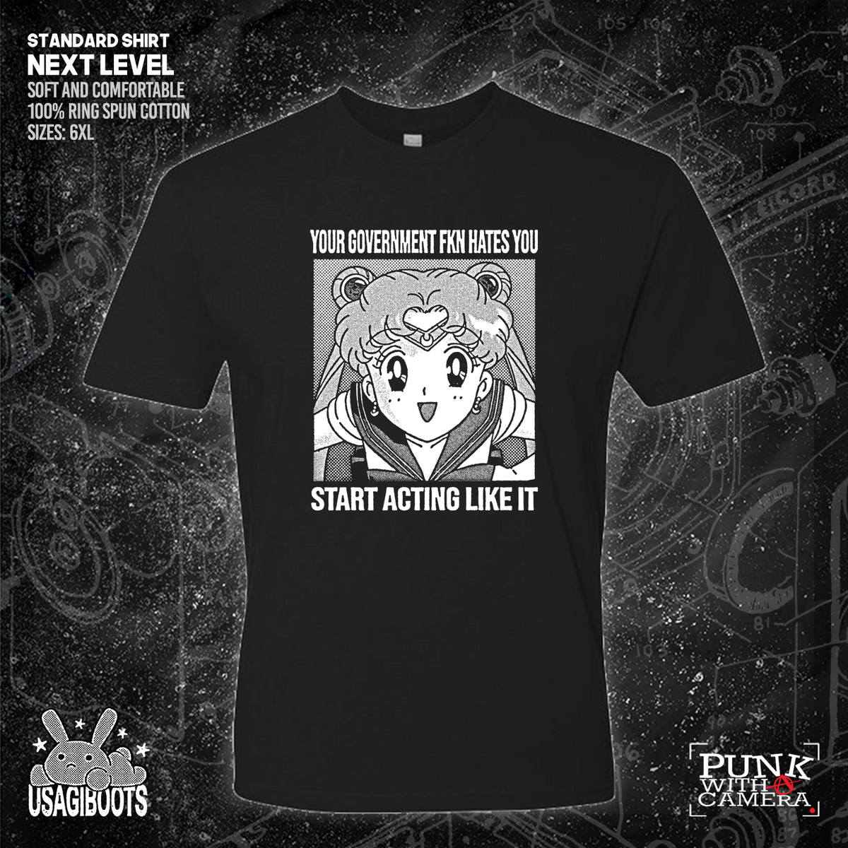 Your Government Fucking Hates You - Usagi Boots