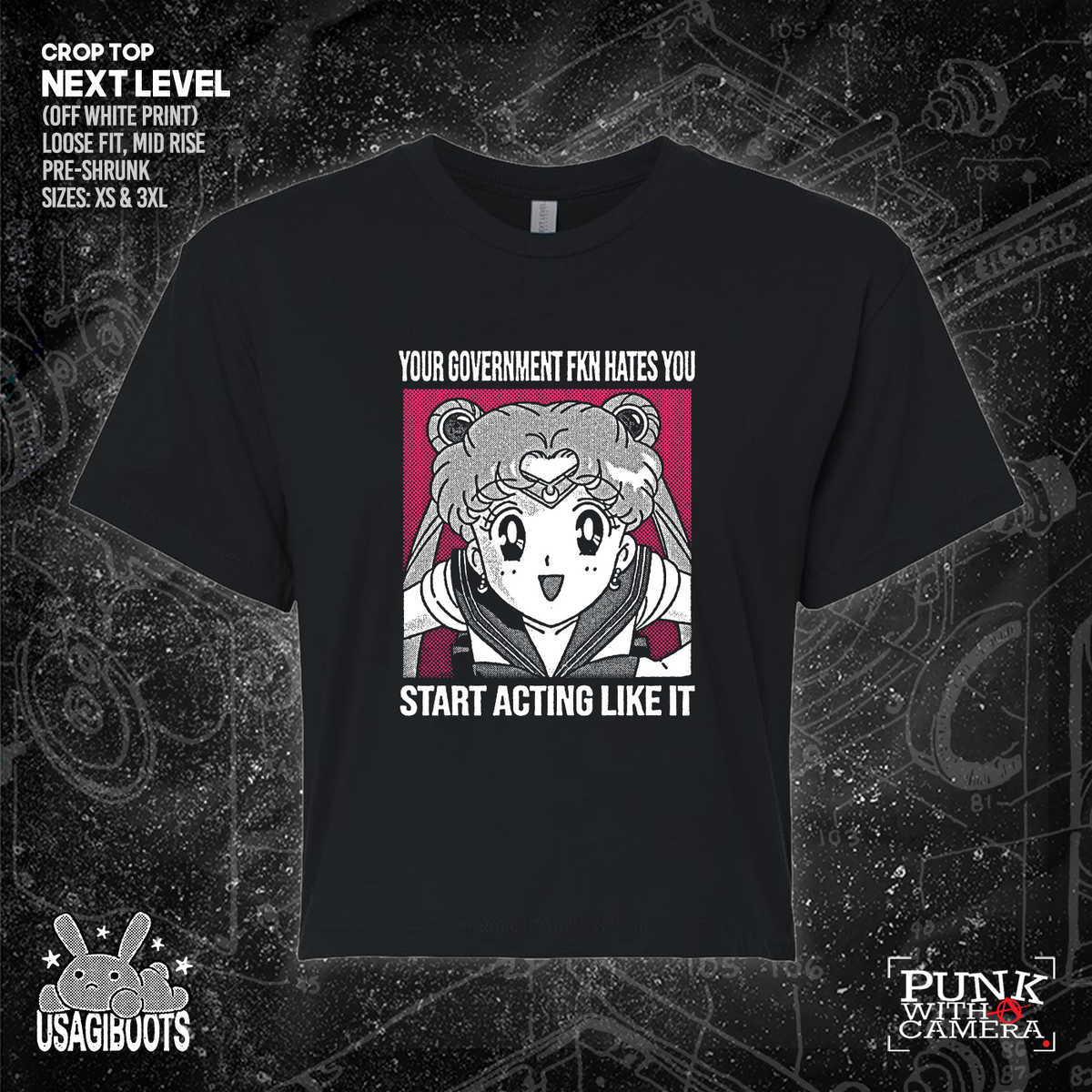 Your Government Fucking Hates You - Usagi Boots