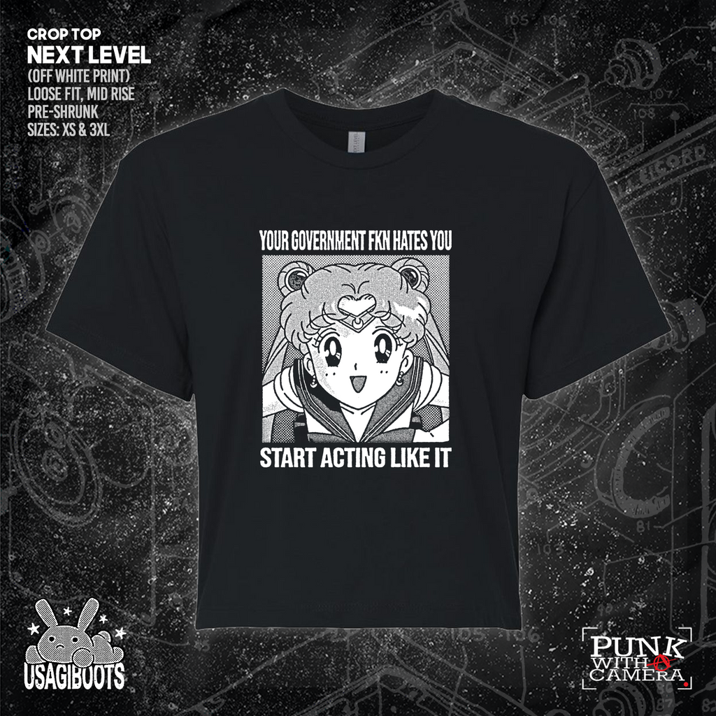 Your Government Fucking Hates You - Usagi Boots
