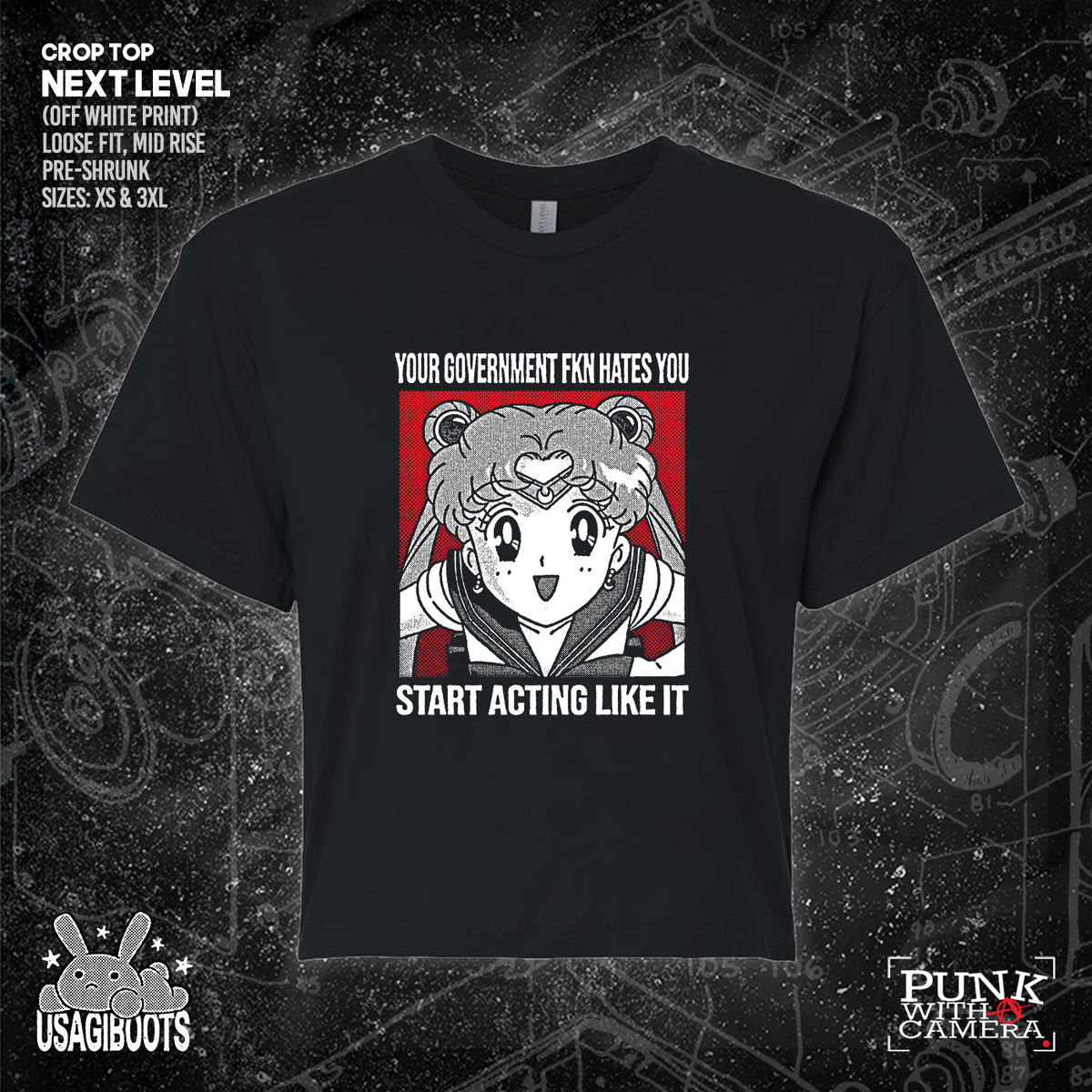 Your Government Fucking Hates You - Usagi Boots