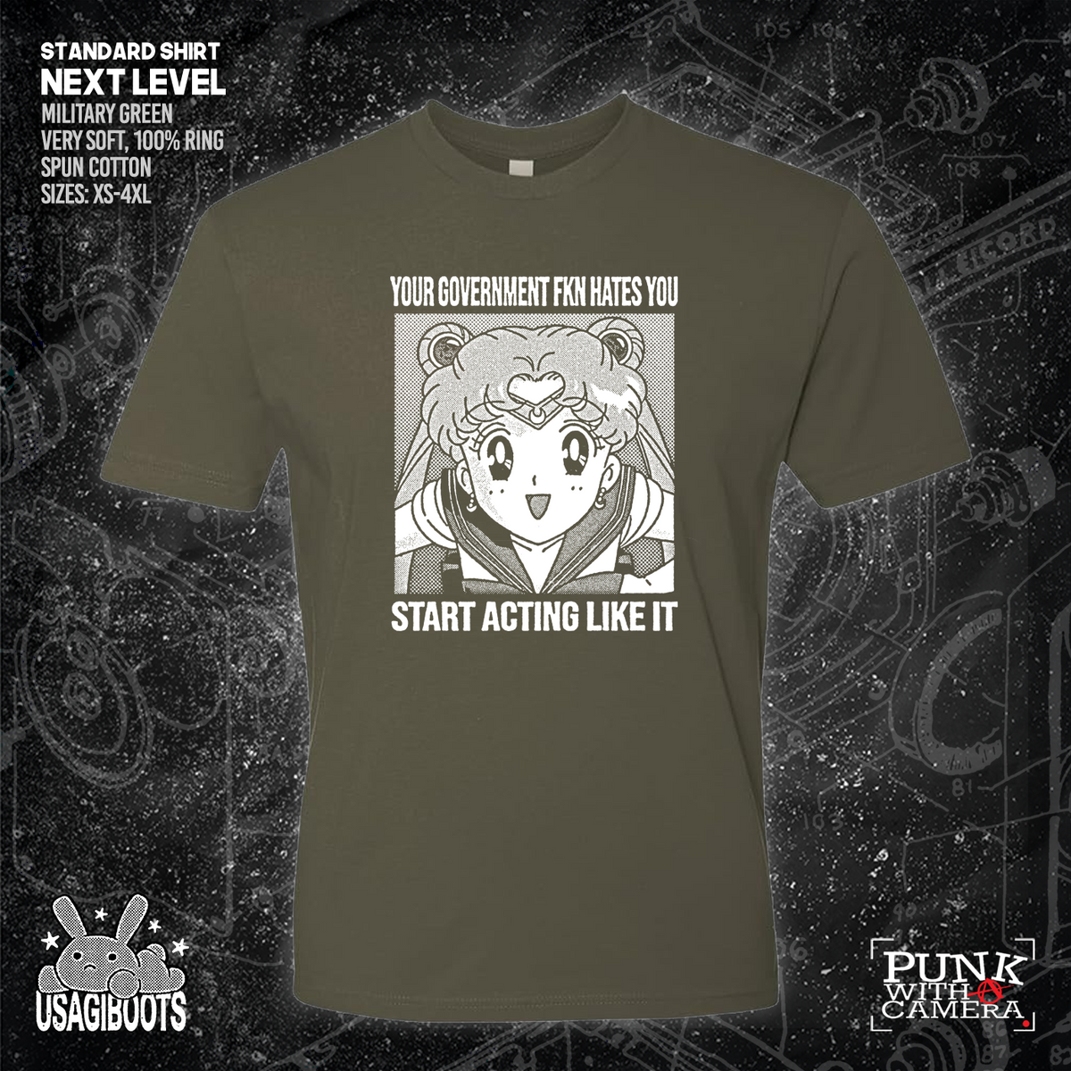 Your Government Fucking Hates You - Usagi Boots