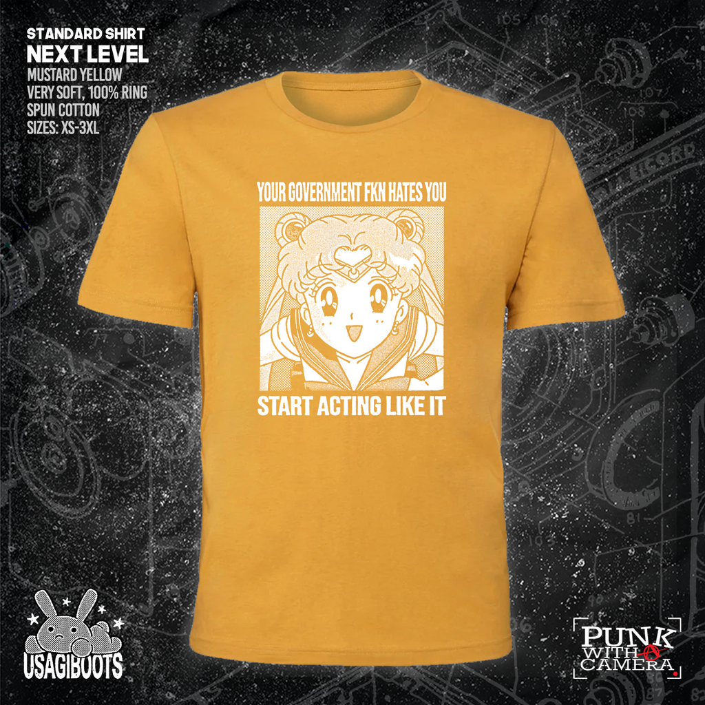 Your Government Fucking Hates You - Usagi Boots