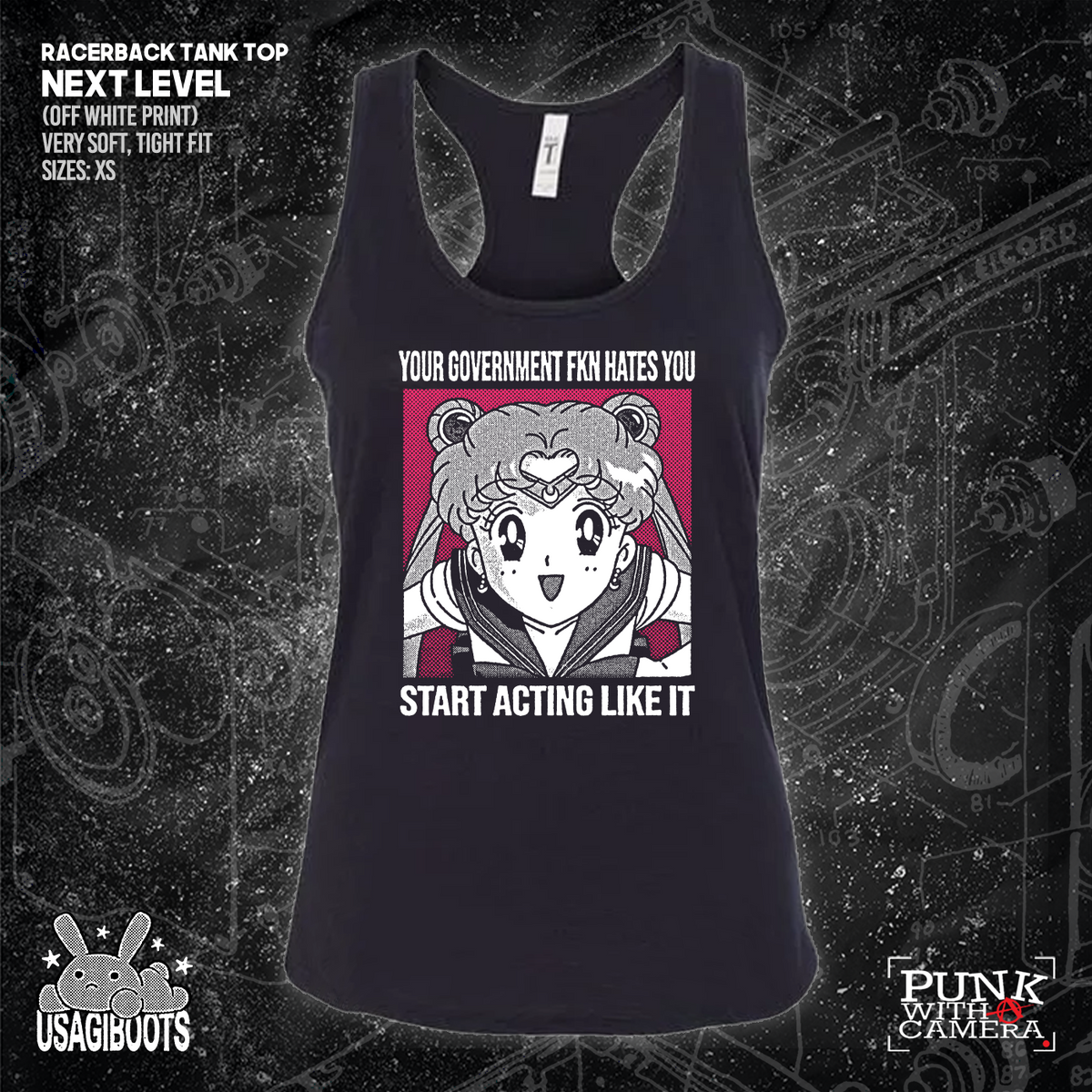 Your Government Fucking Hates You - Usagi Boots