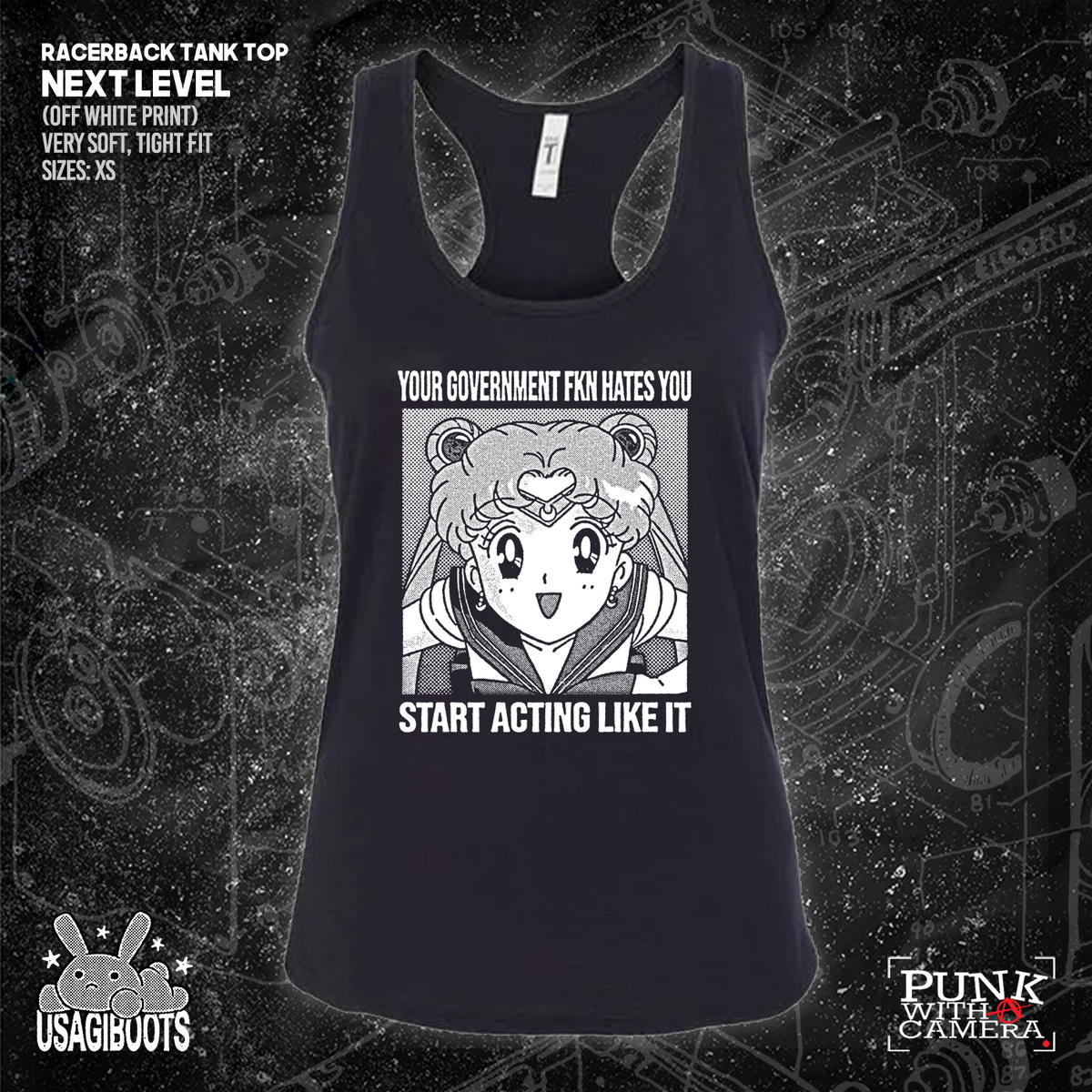 Your Government Fucking Hates You - Usagi Boots