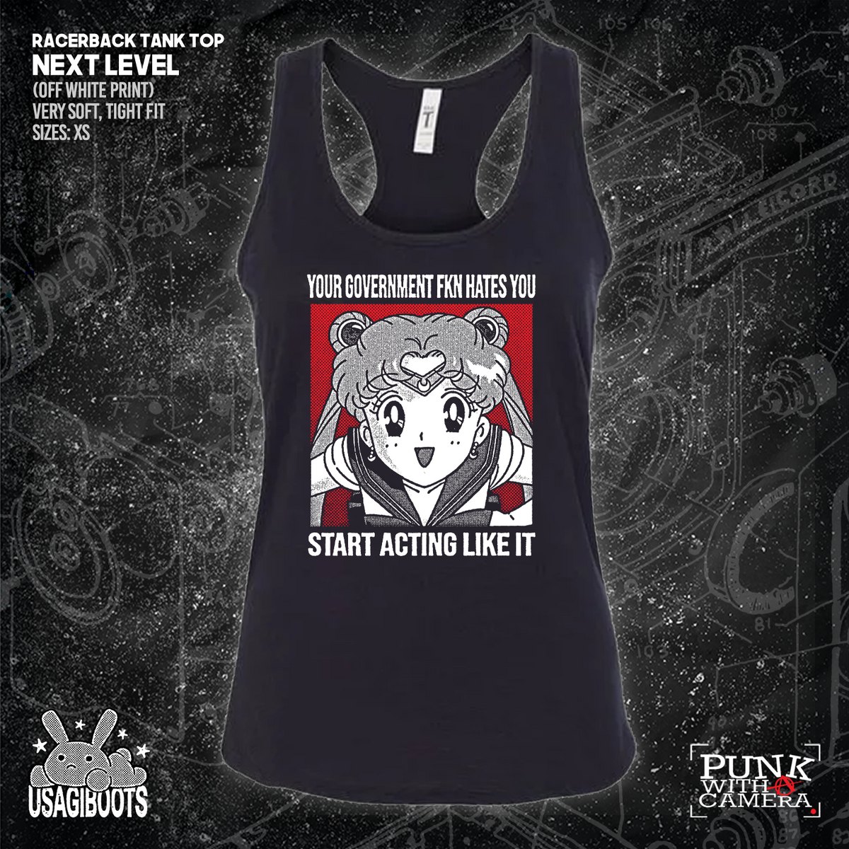 Your Government Fucking Hates You - Usagi Boots