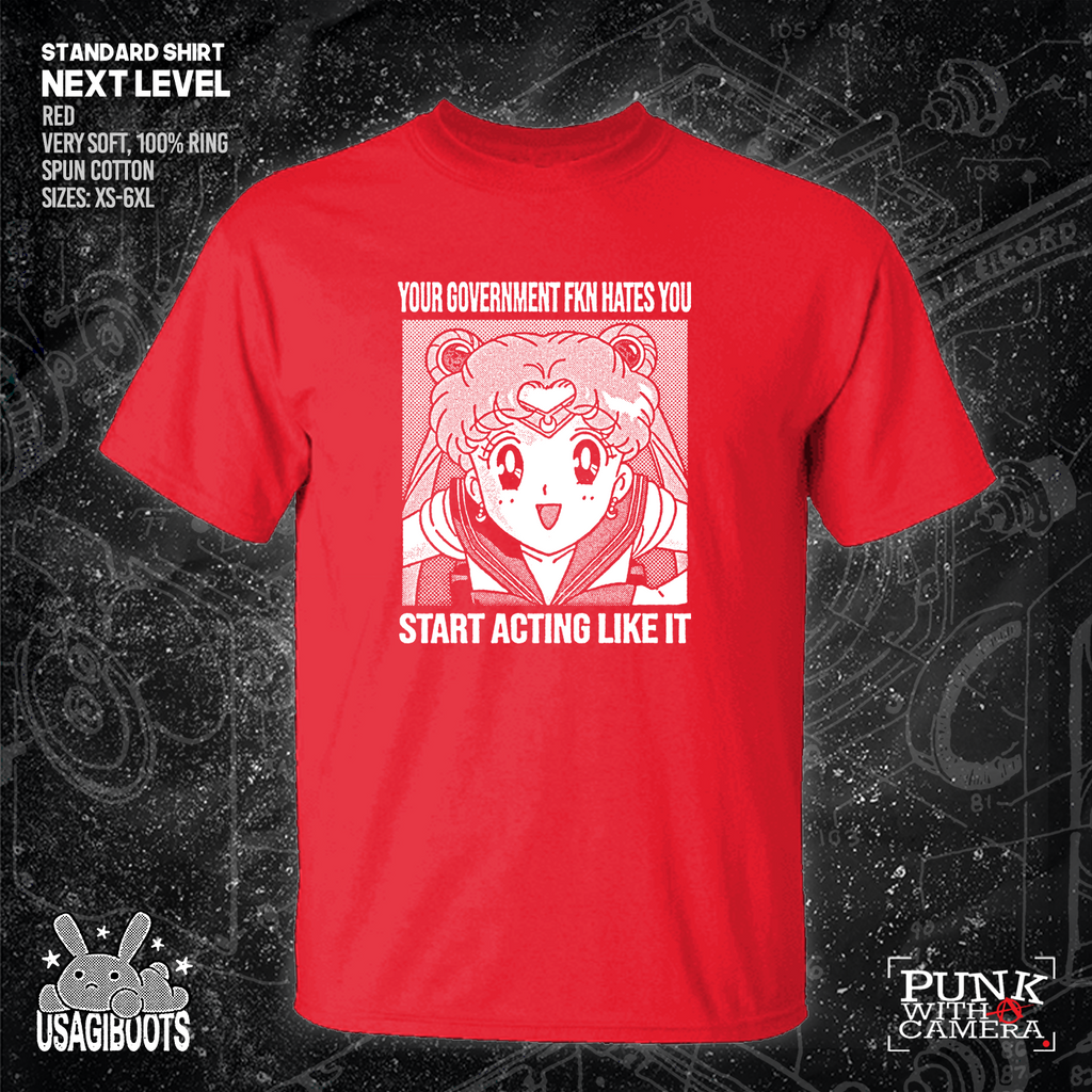Your Government Fucking Hates You - Usagi Boots