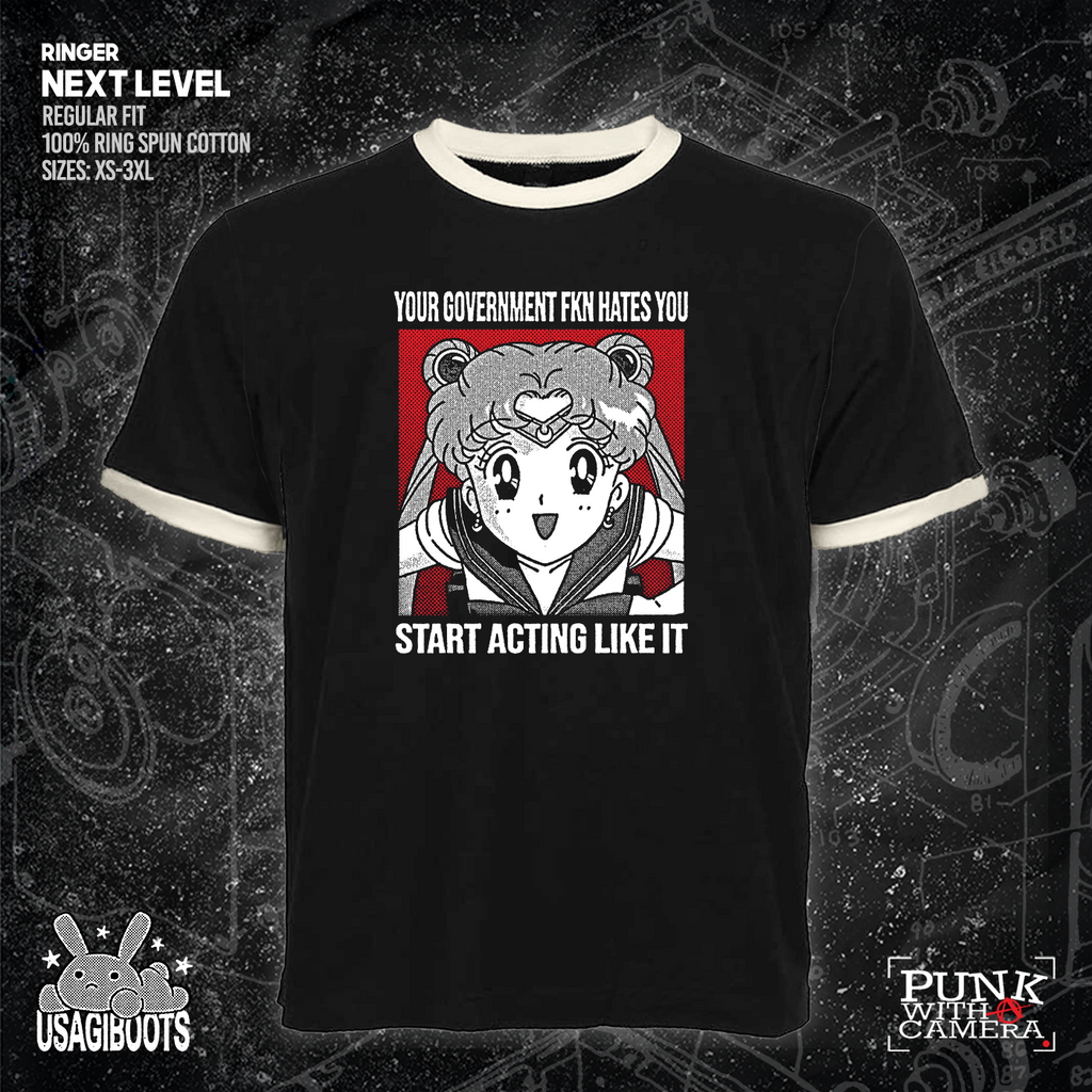 Your Government Fucking Hates You - Usagi Boots