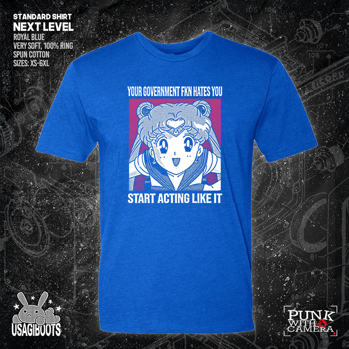Your Government Fucking Hates You - Usagi Boots