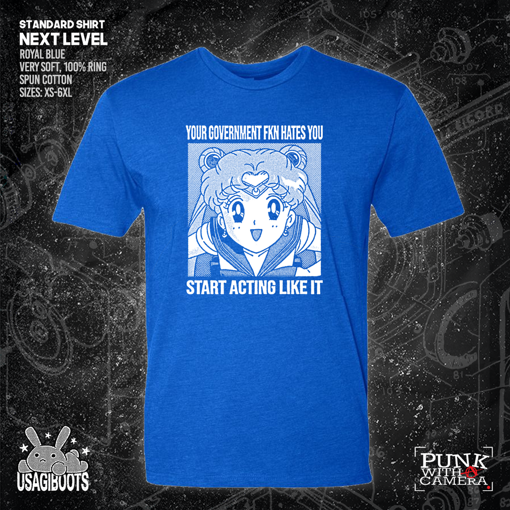 Your Government Fucking Hates You - Usagi Boots