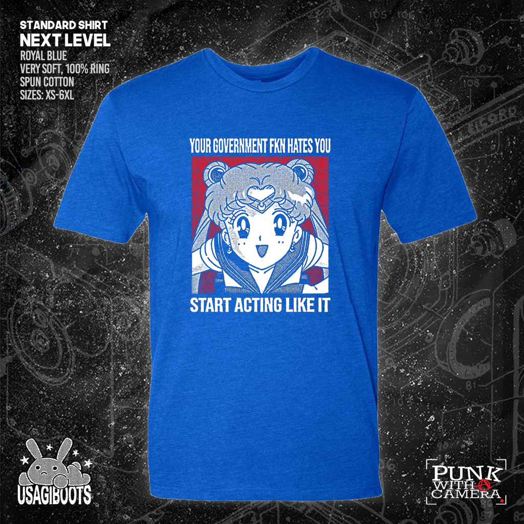 Your Government Fucking Hates You - Usagi Boots
