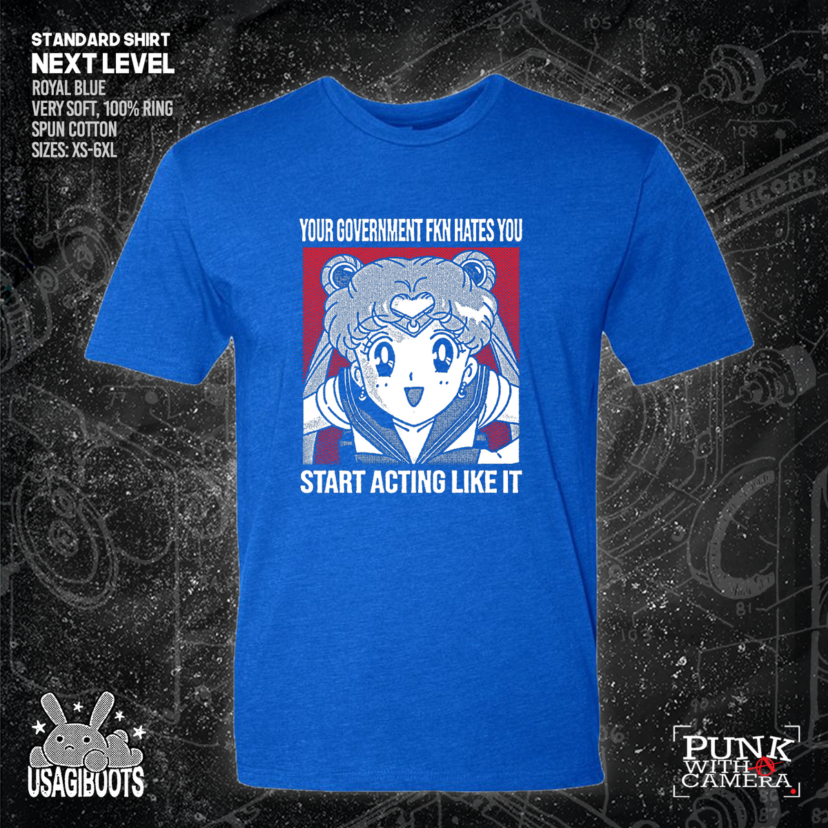 Your Government Fucking Hates You - Usagi Boots