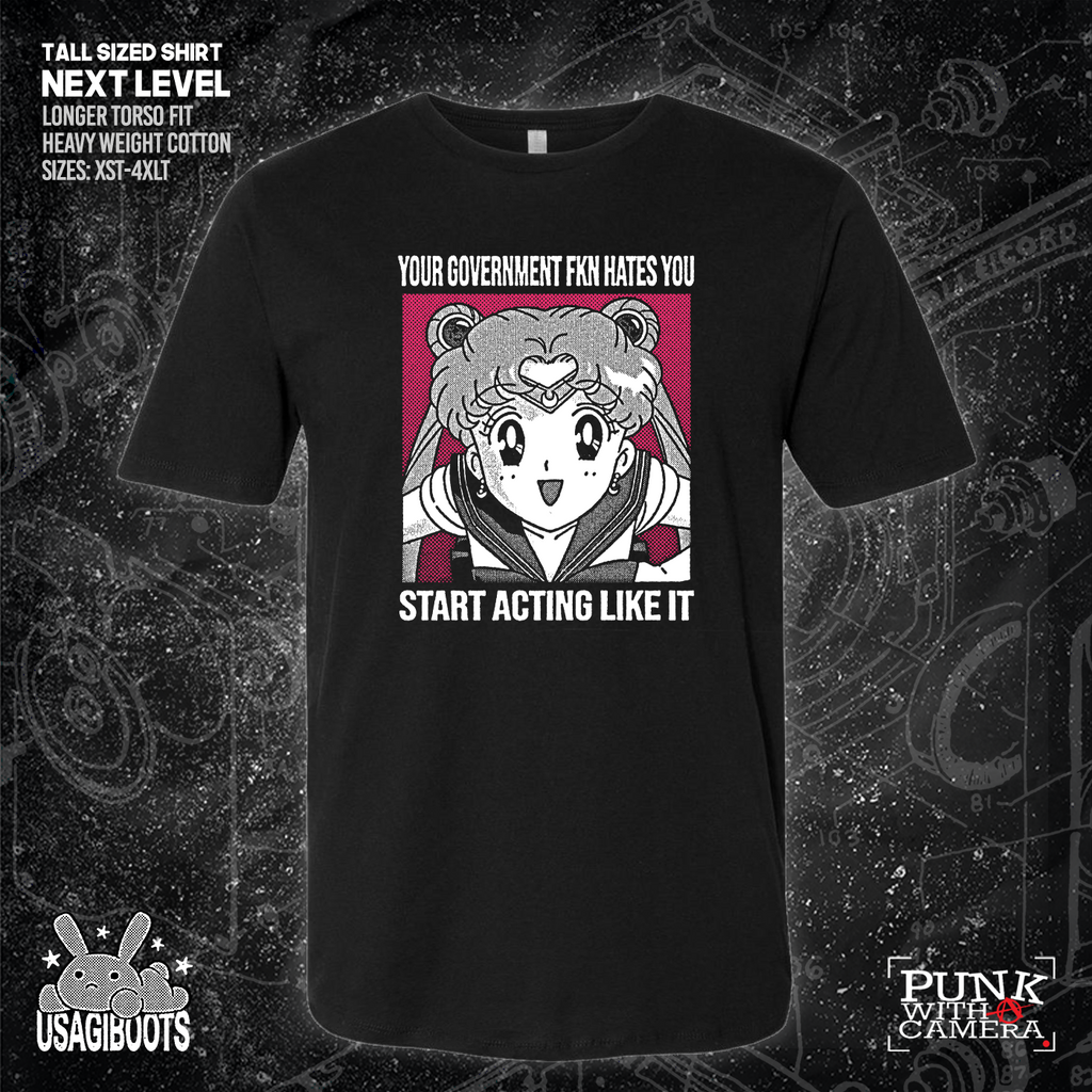 Your Government Fucking Hates You - Usagi Boots