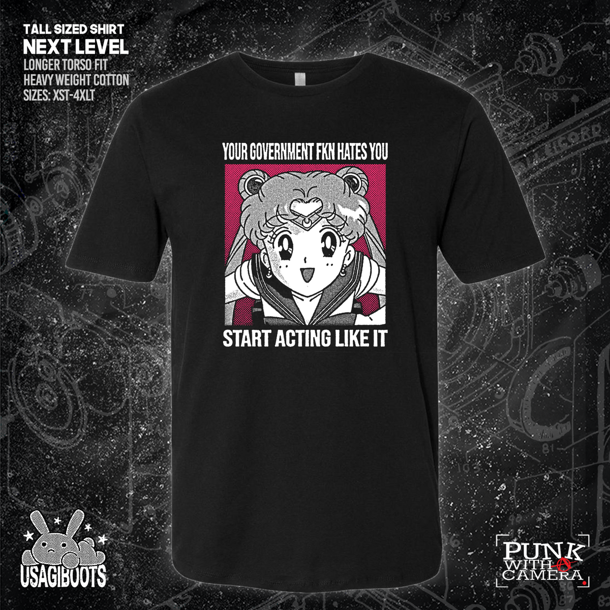 Your Government Fucking Hates You - Usagi Boots