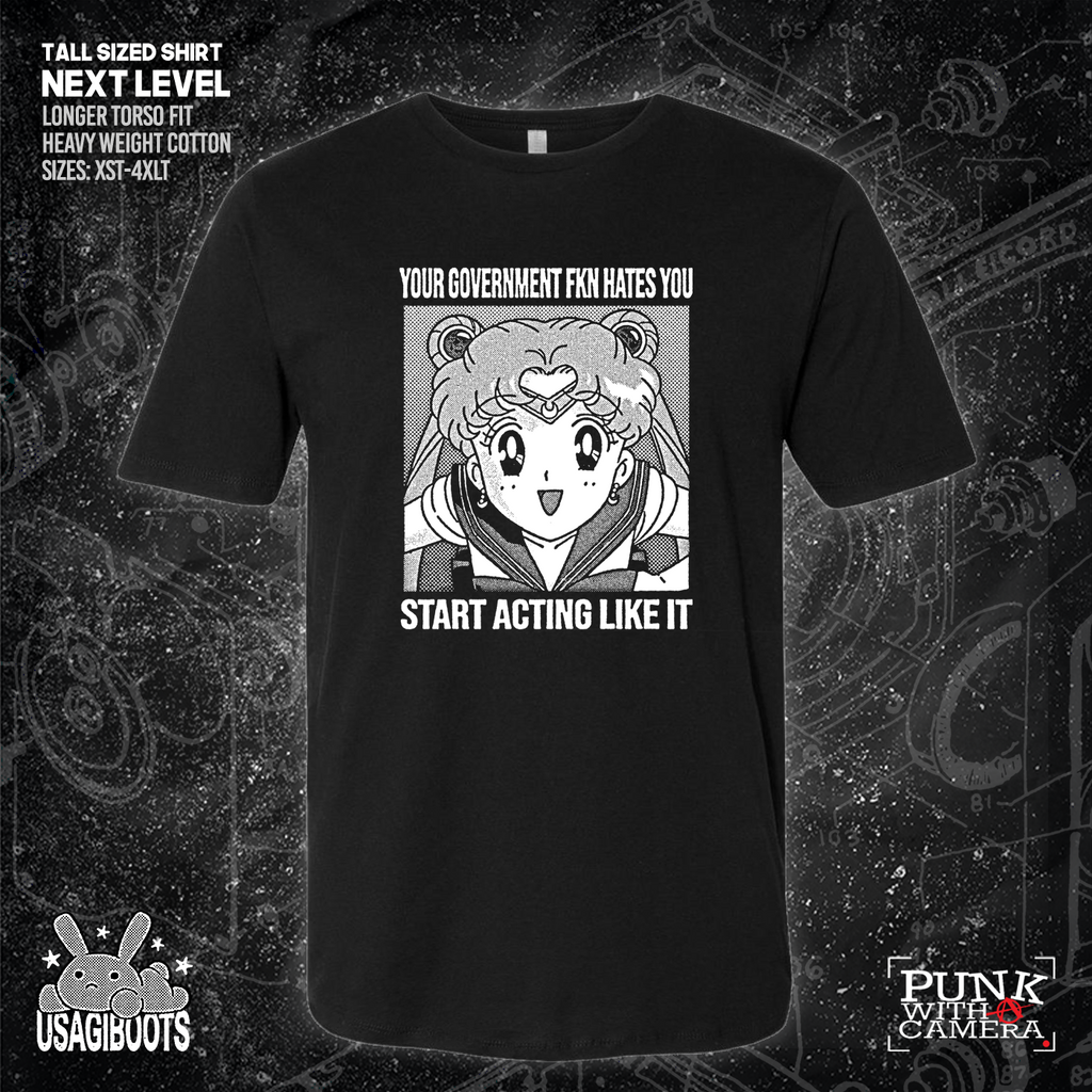 Your Government Fucking Hates You - Usagi Boots