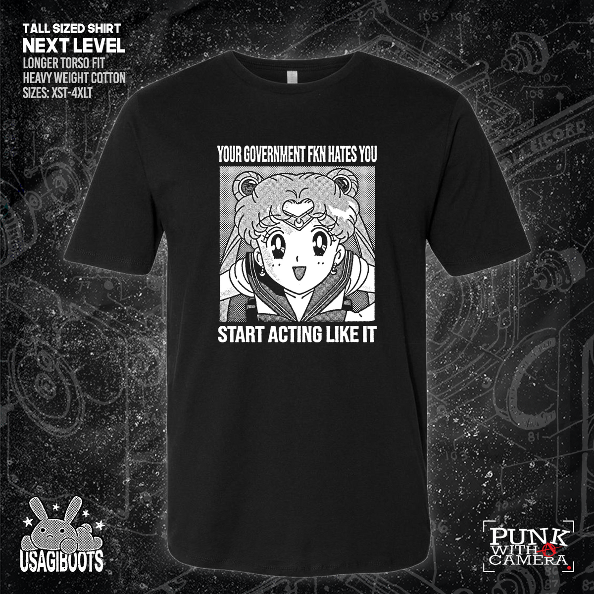 Your Government Fucking Hates You - Usagi Boots