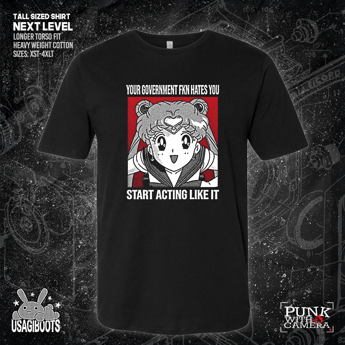 Your Government Fucking Hates You - Usagi Boots