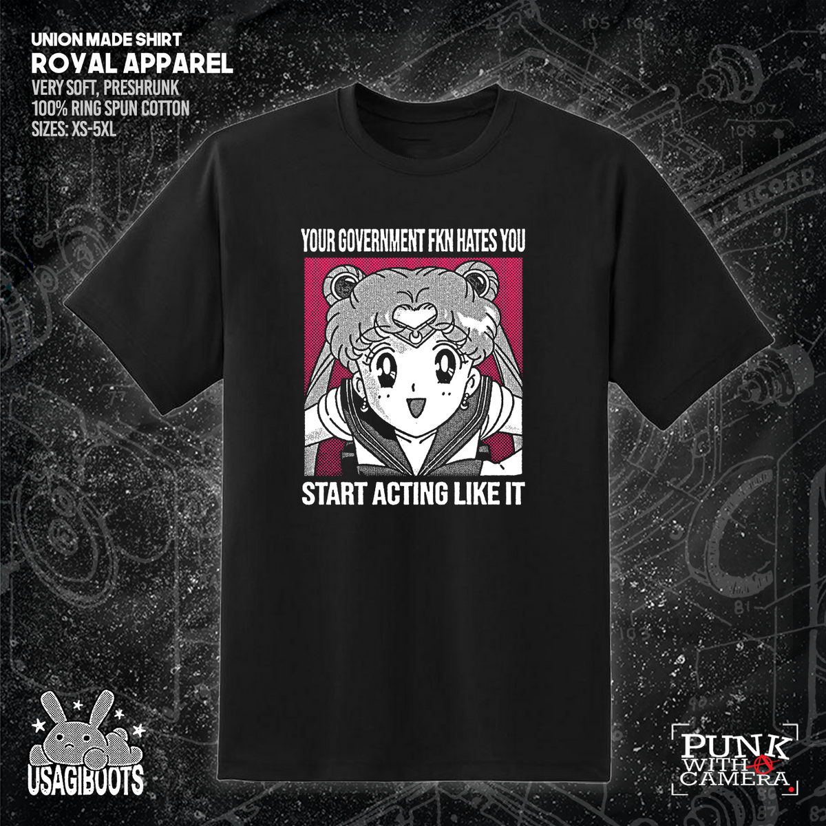 Your Government Fucking Hates You - Usagi Boots
