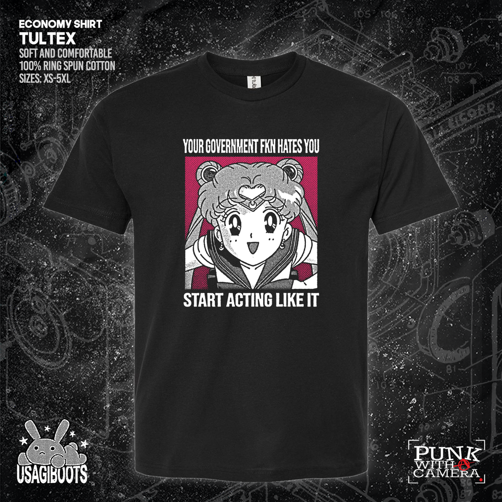 Your Government Fucking Hates You - Usagi Boots