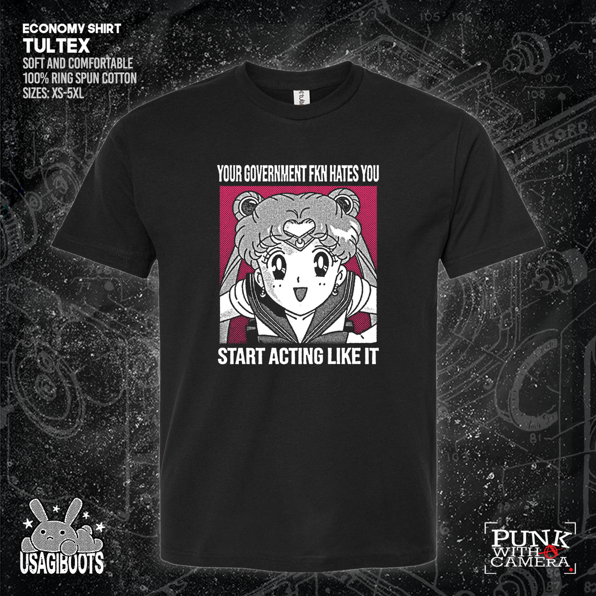 Your Government Fucking Hates You - Usagi Boots