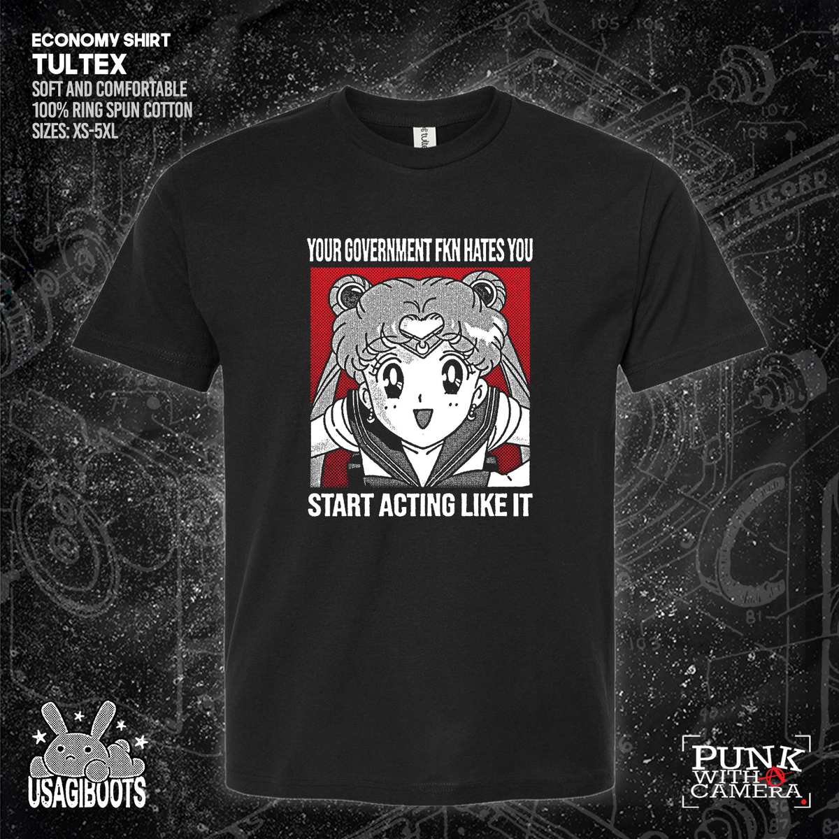 Your Government Fucking Hates You - Usagi Boots