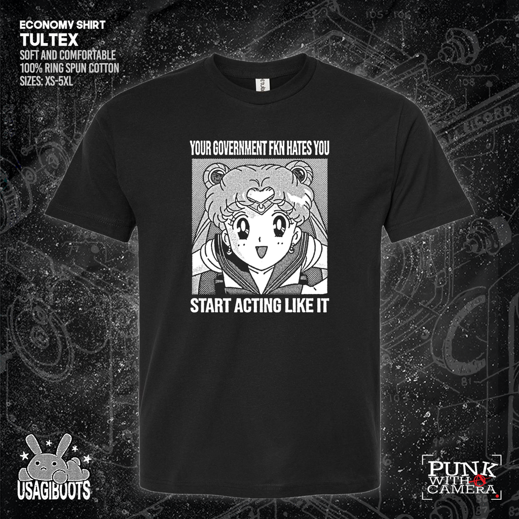 Your Government Fucking Hates You - Usagi Boots