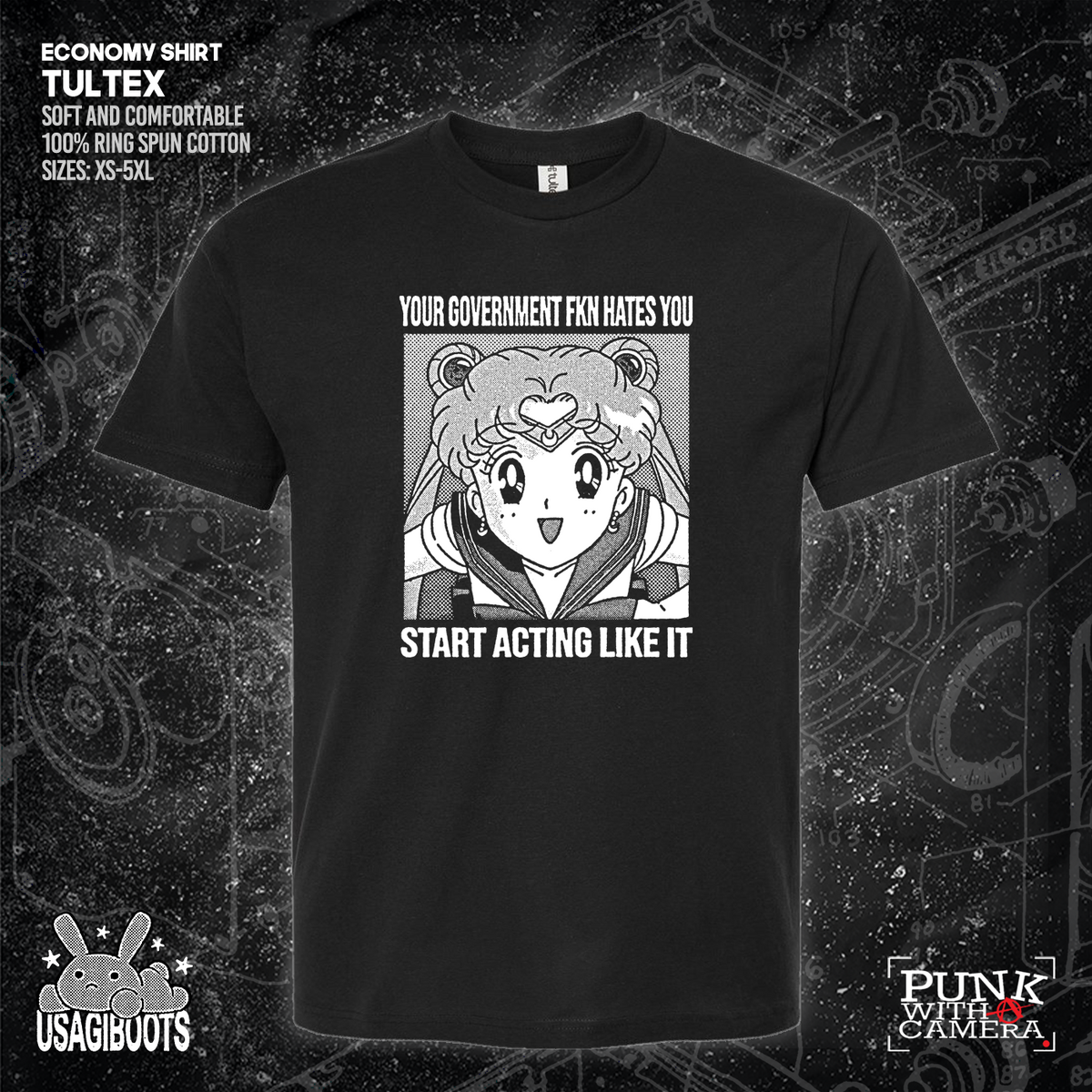 Your Government Fucking Hates You - Usagi Boots