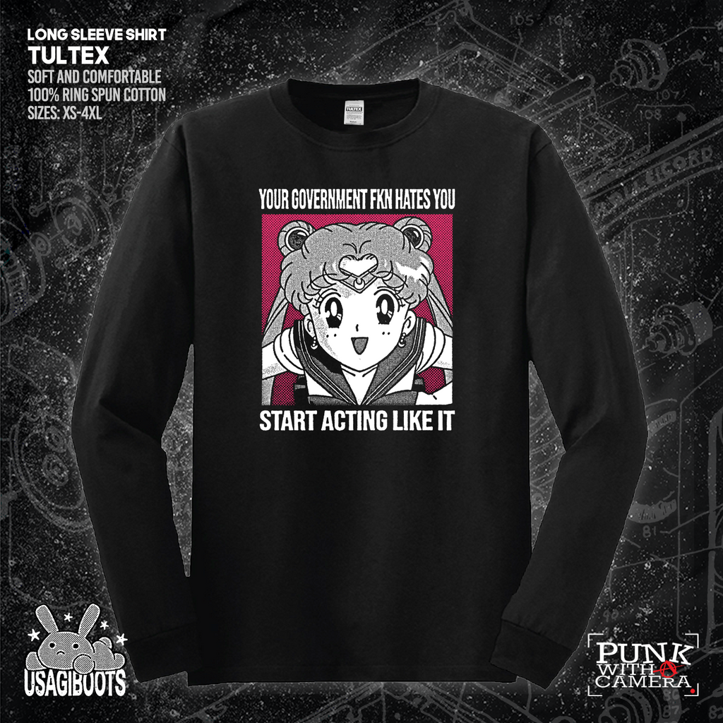 Your Government Fucking Hates You - Usagi Boots