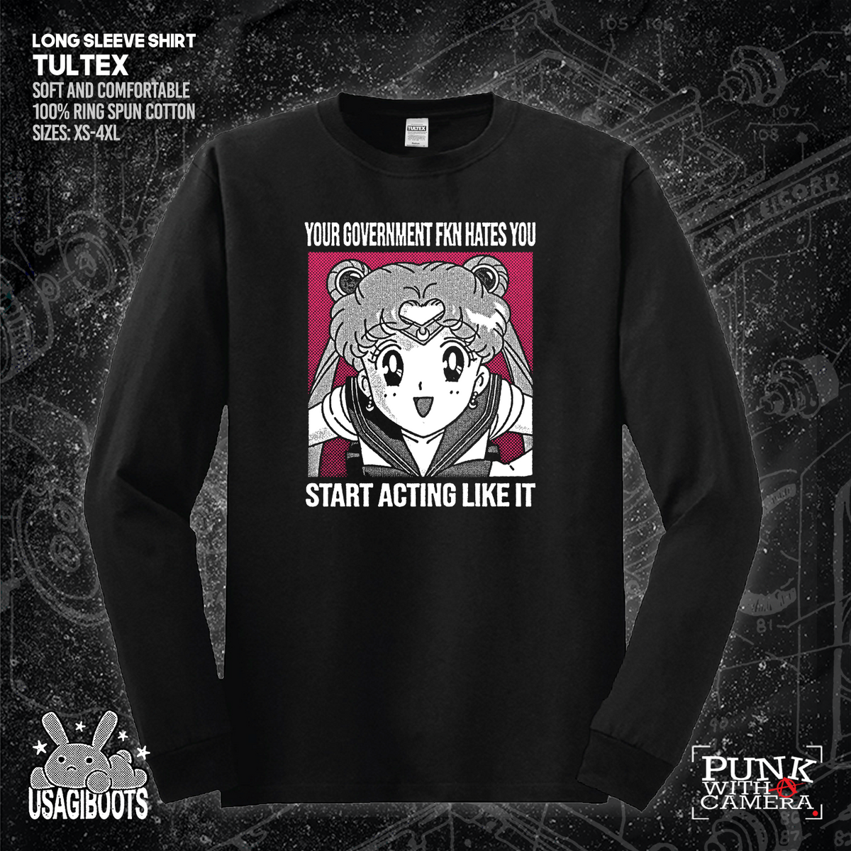 Your Government Fucking Hates You - Usagi Boots