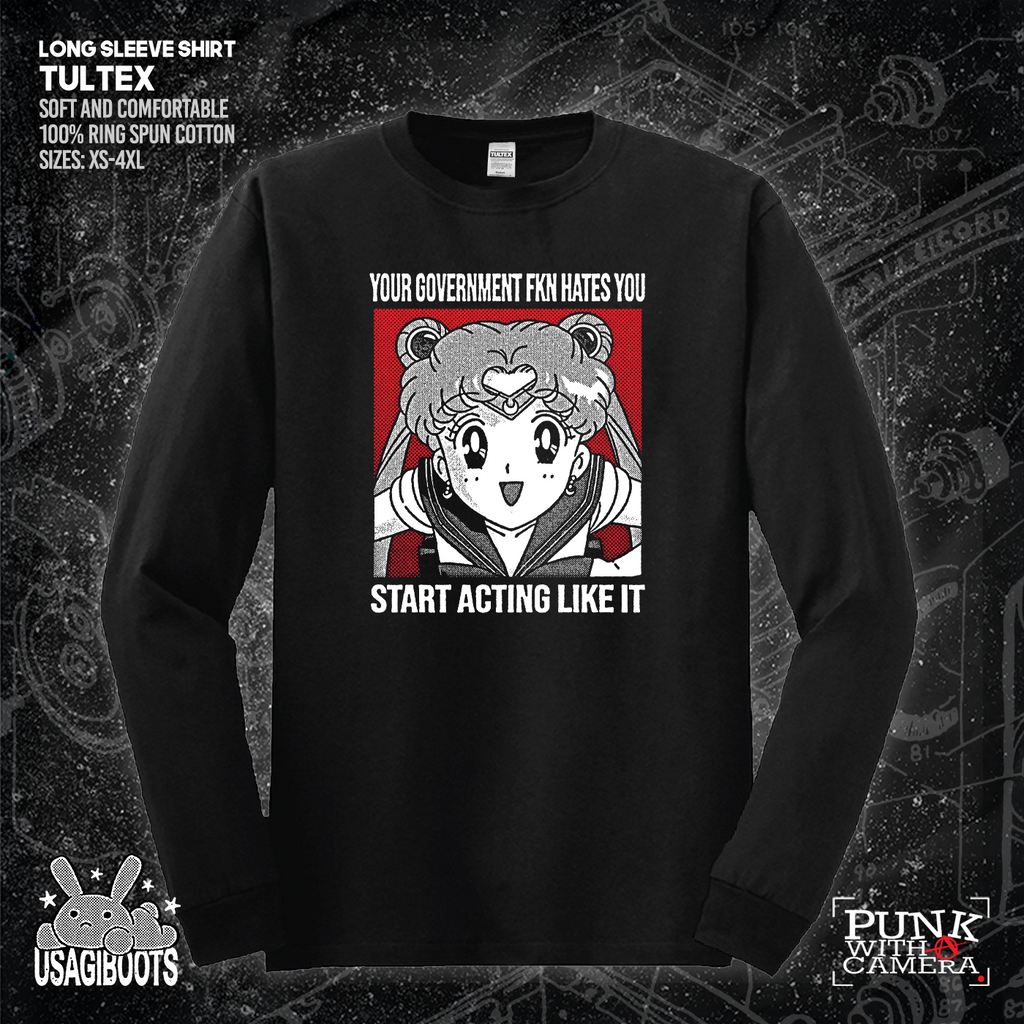Your Government Fucking Hates You - Usagi Boots