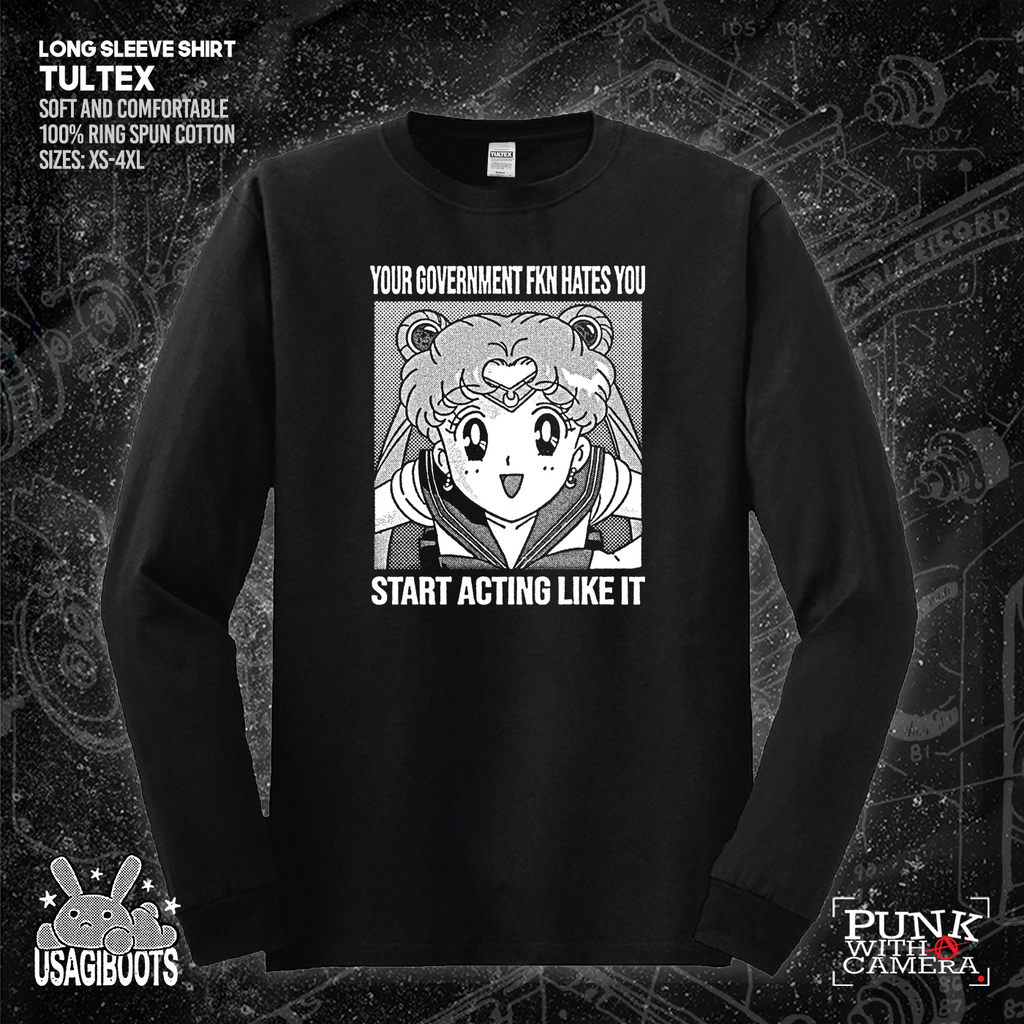 Your Government Fucking Hates You - Usagi Boots