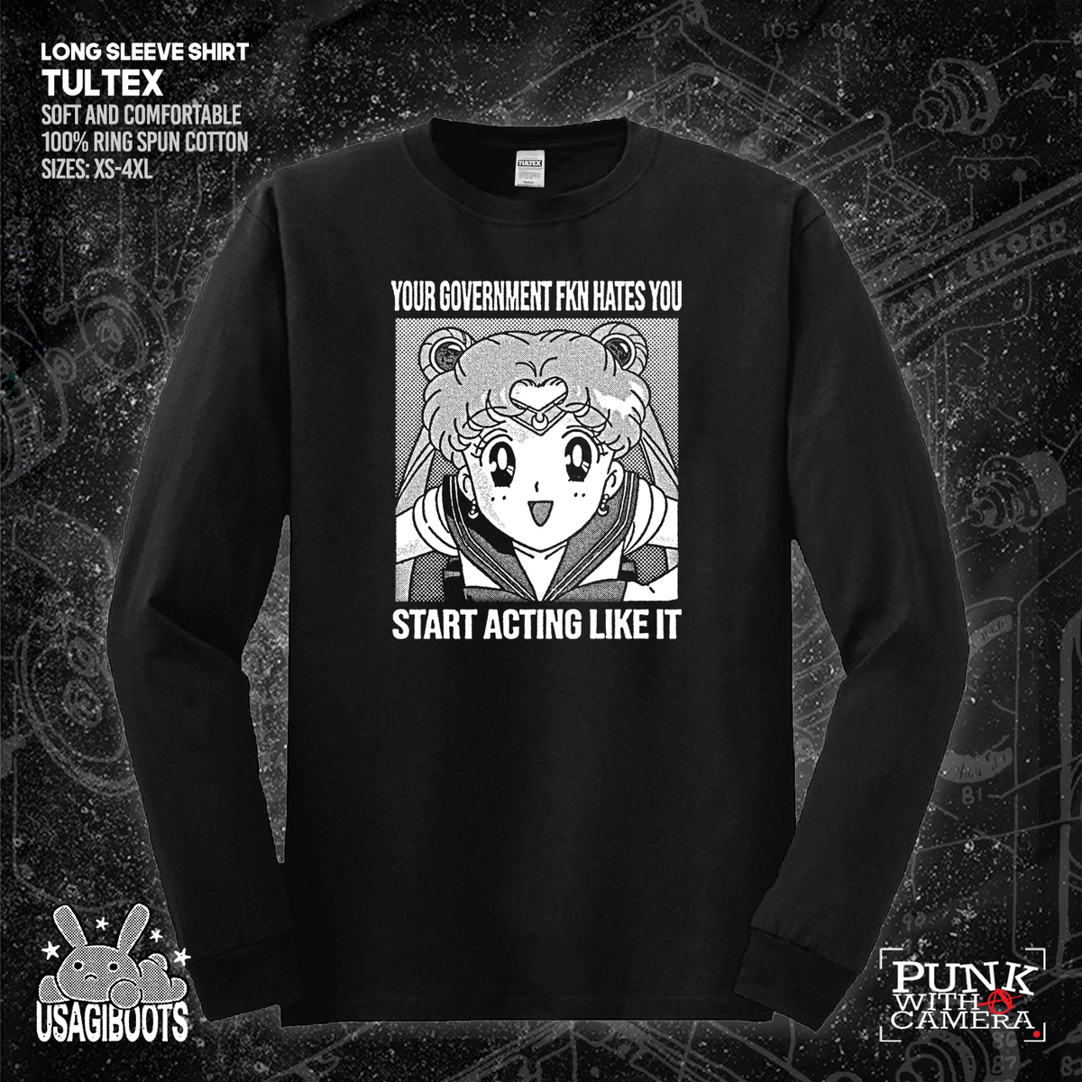 Your Government Fucking Hates You - Usagi Boots