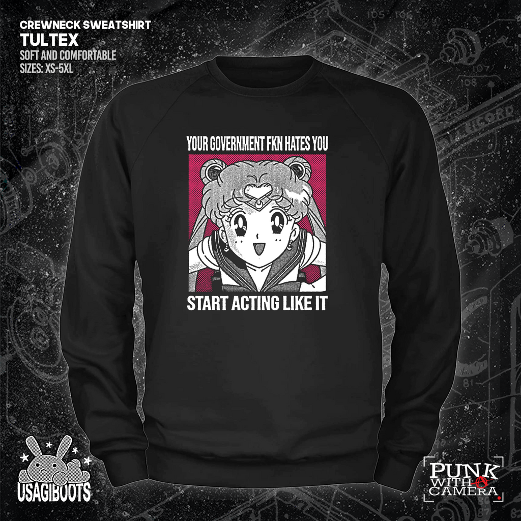 Your Government Fucking Hates You - Usagi Boots