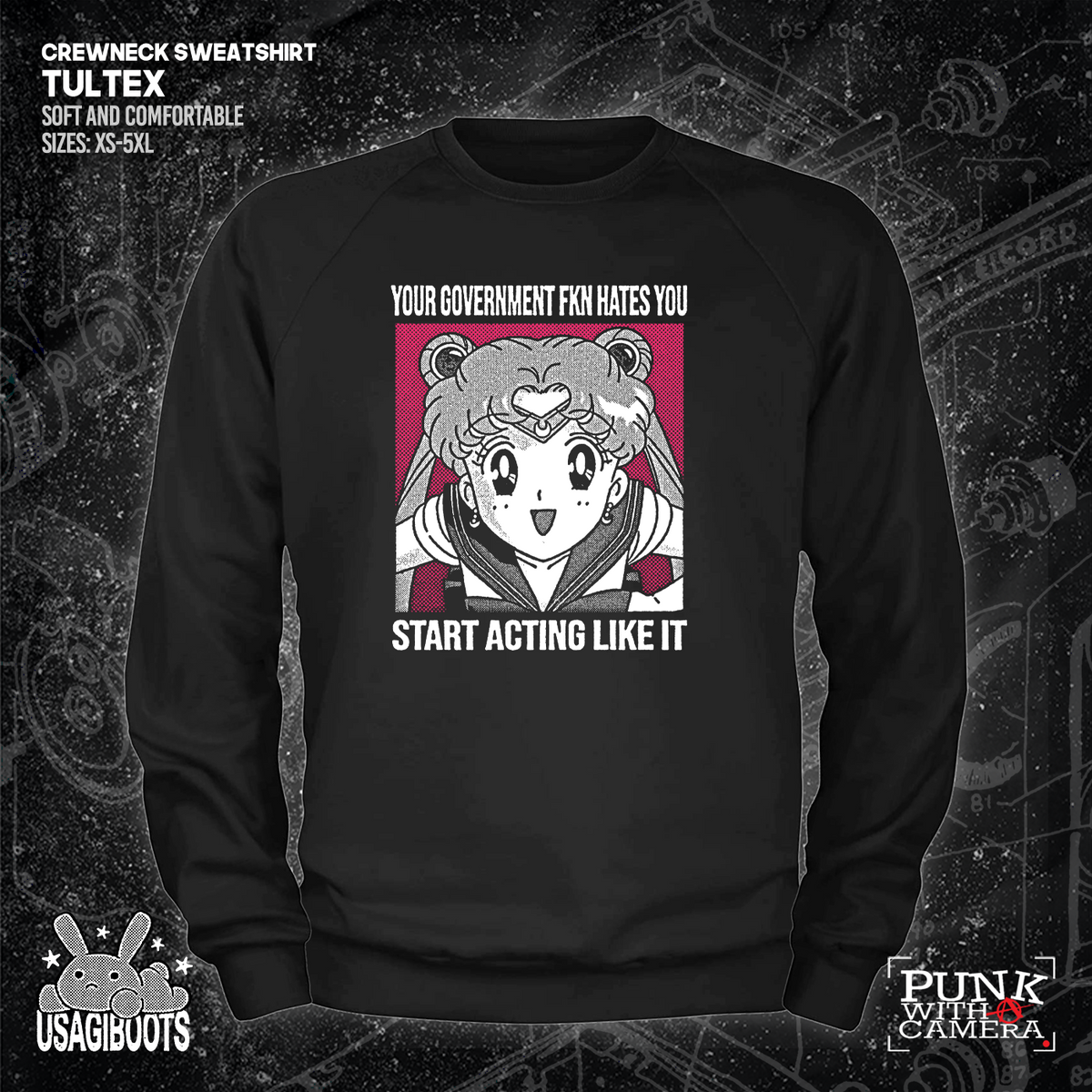 Your Government Fucking Hates You - Usagi Boots