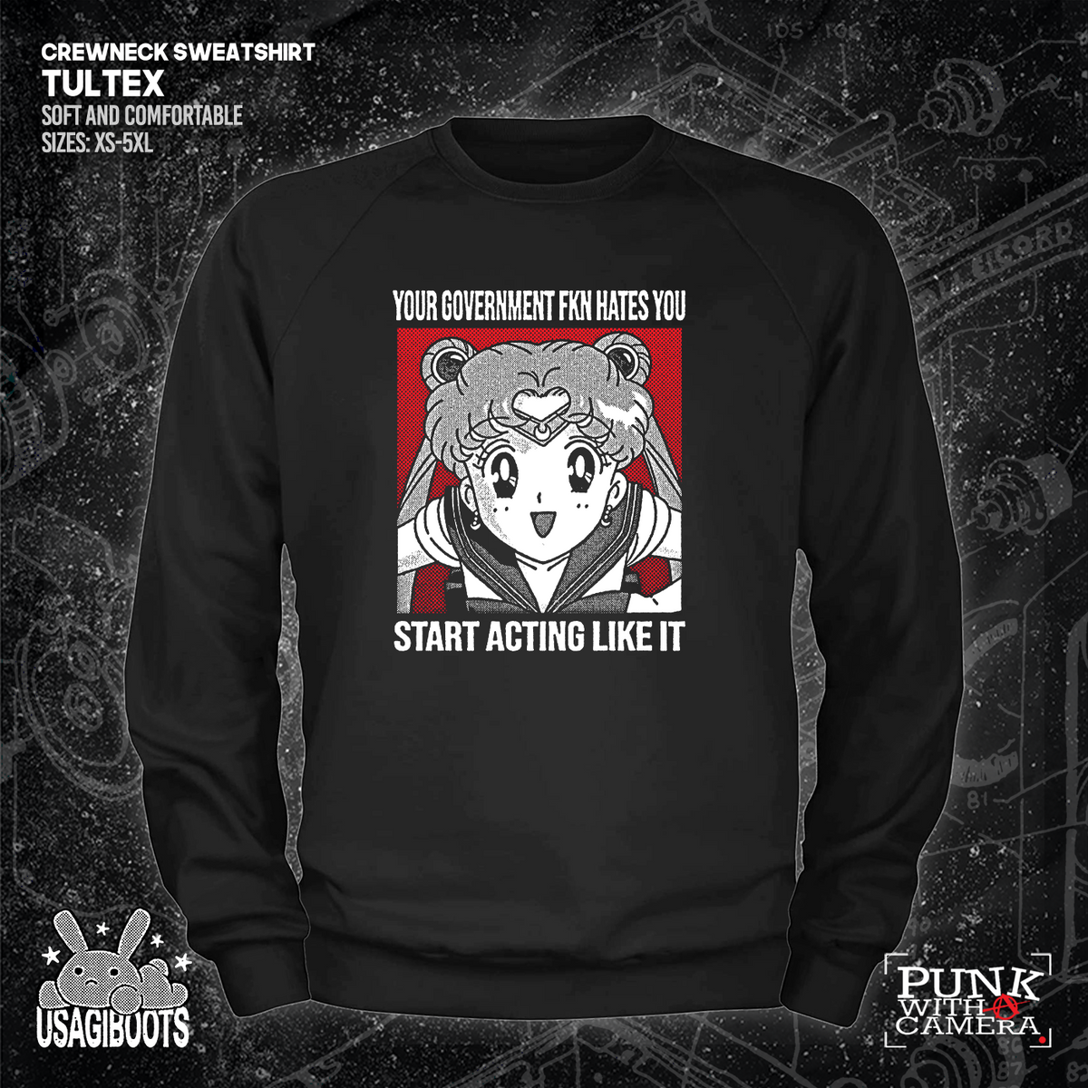 Your Government Fucking Hates You - Usagi Boots
