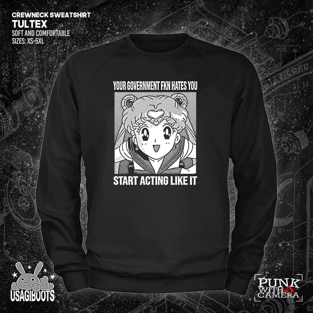 Your Government Fucking Hates You - Usagi Boots