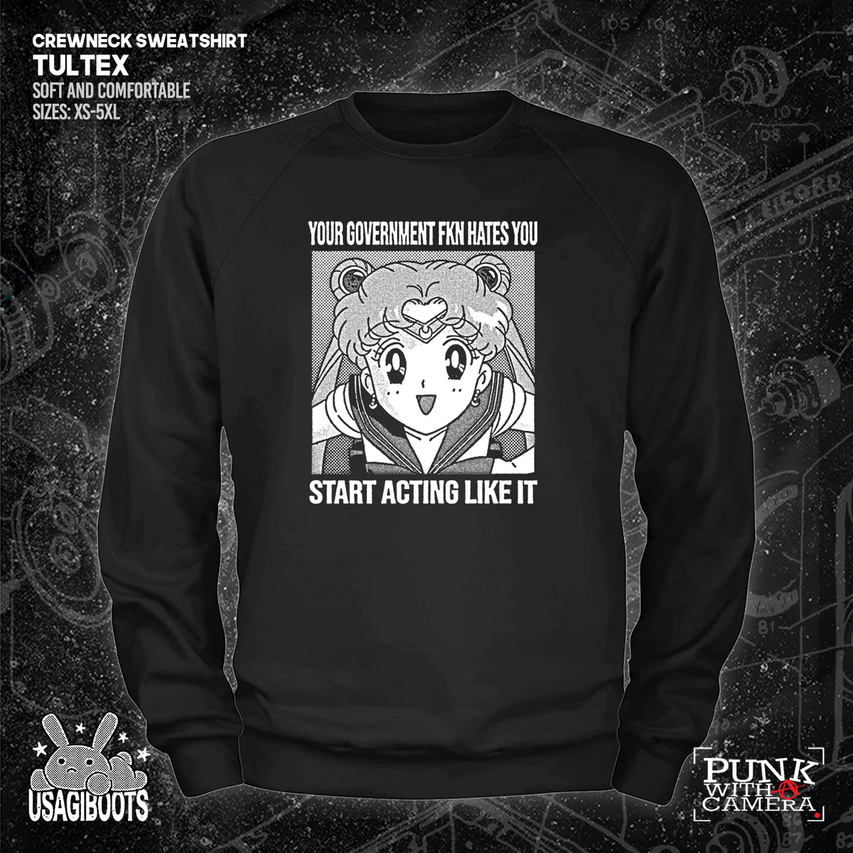 Your Government Fucking Hates You - Usagi Boots