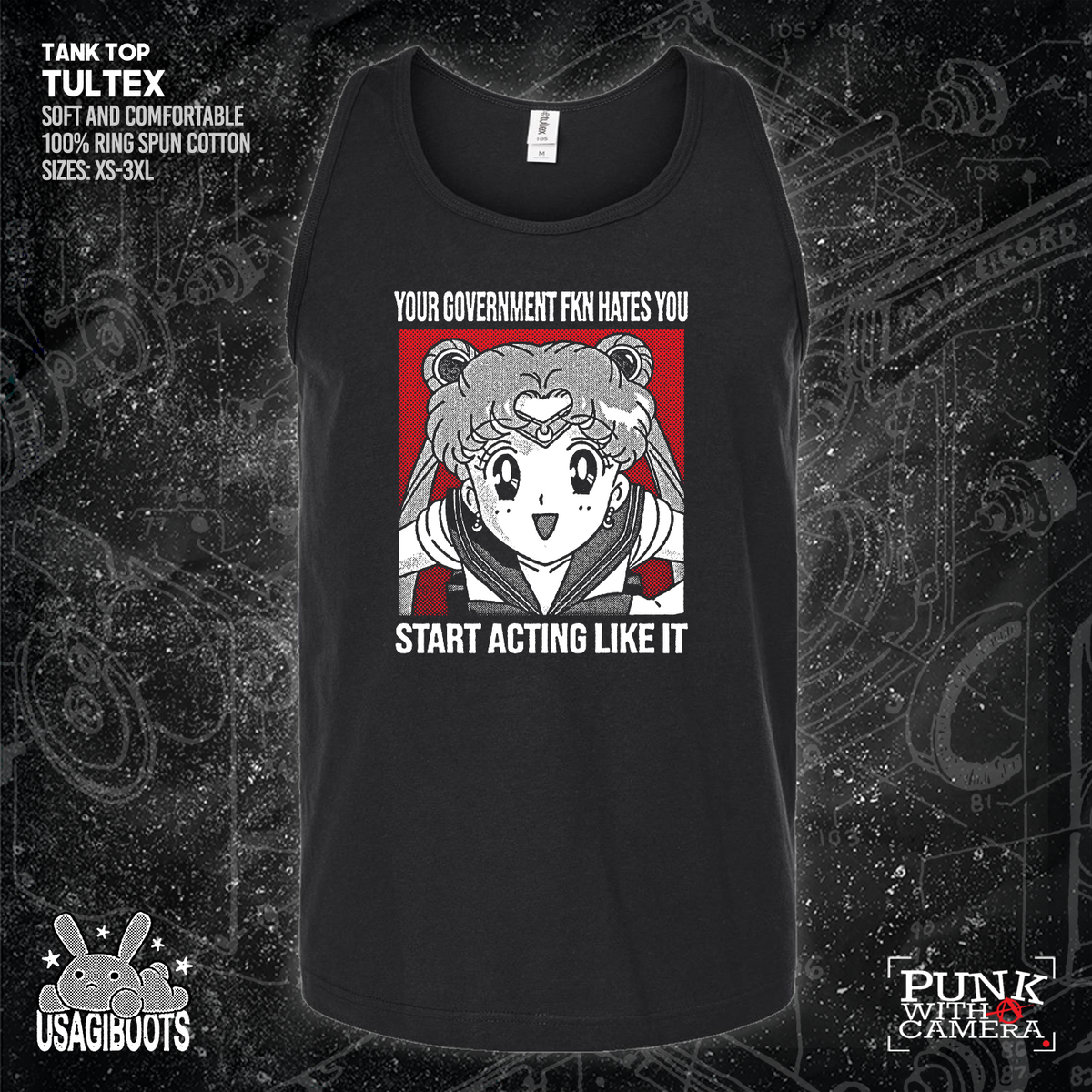 Your Government Fucking Hates You - Usagi Boots