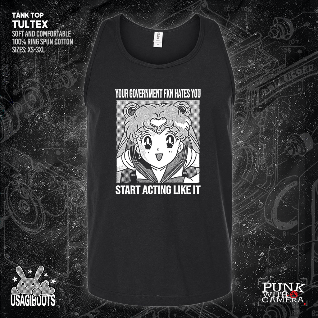 Your Government Fucking Hates You - Usagi Boots