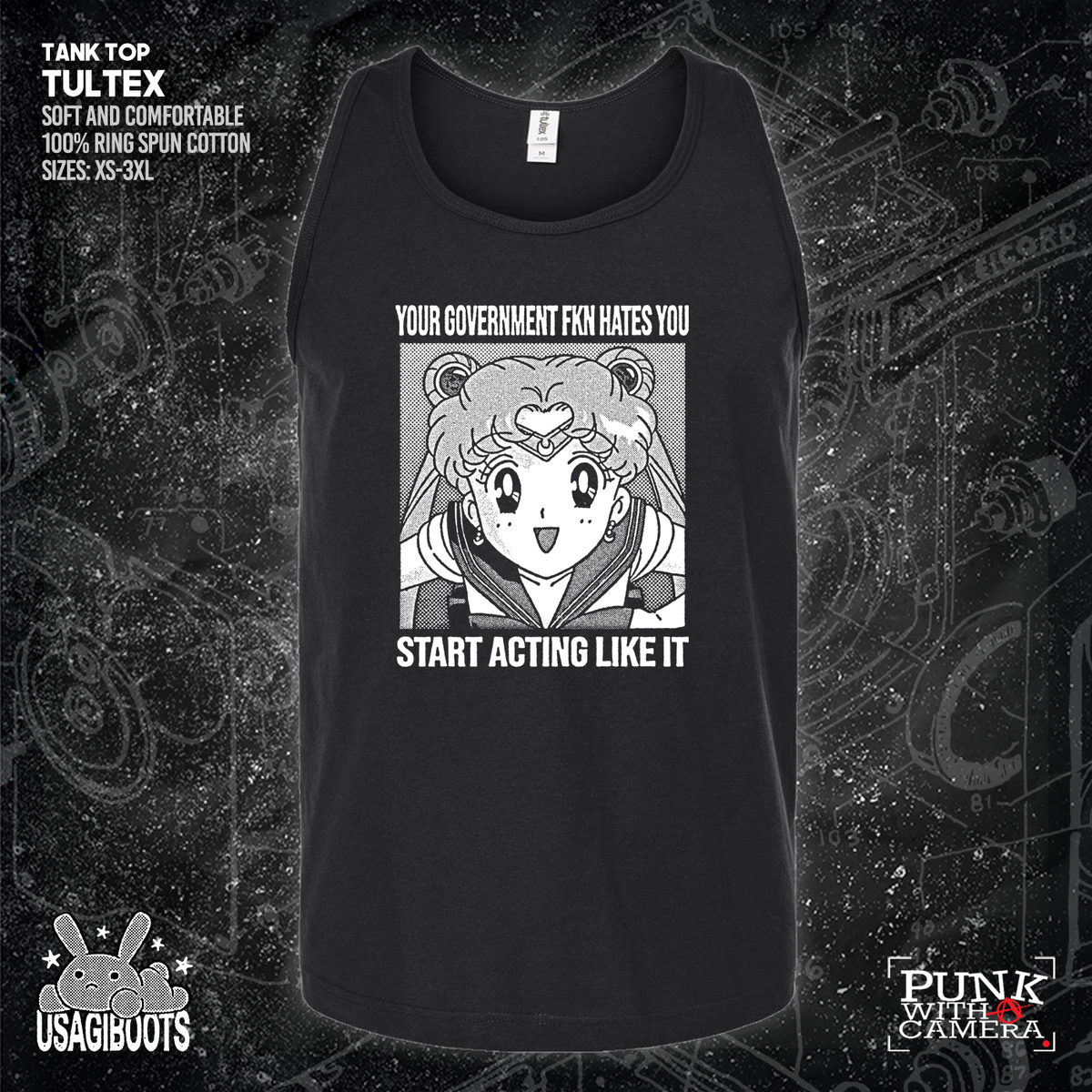 Your Government Fucking Hates You - Usagi Boots