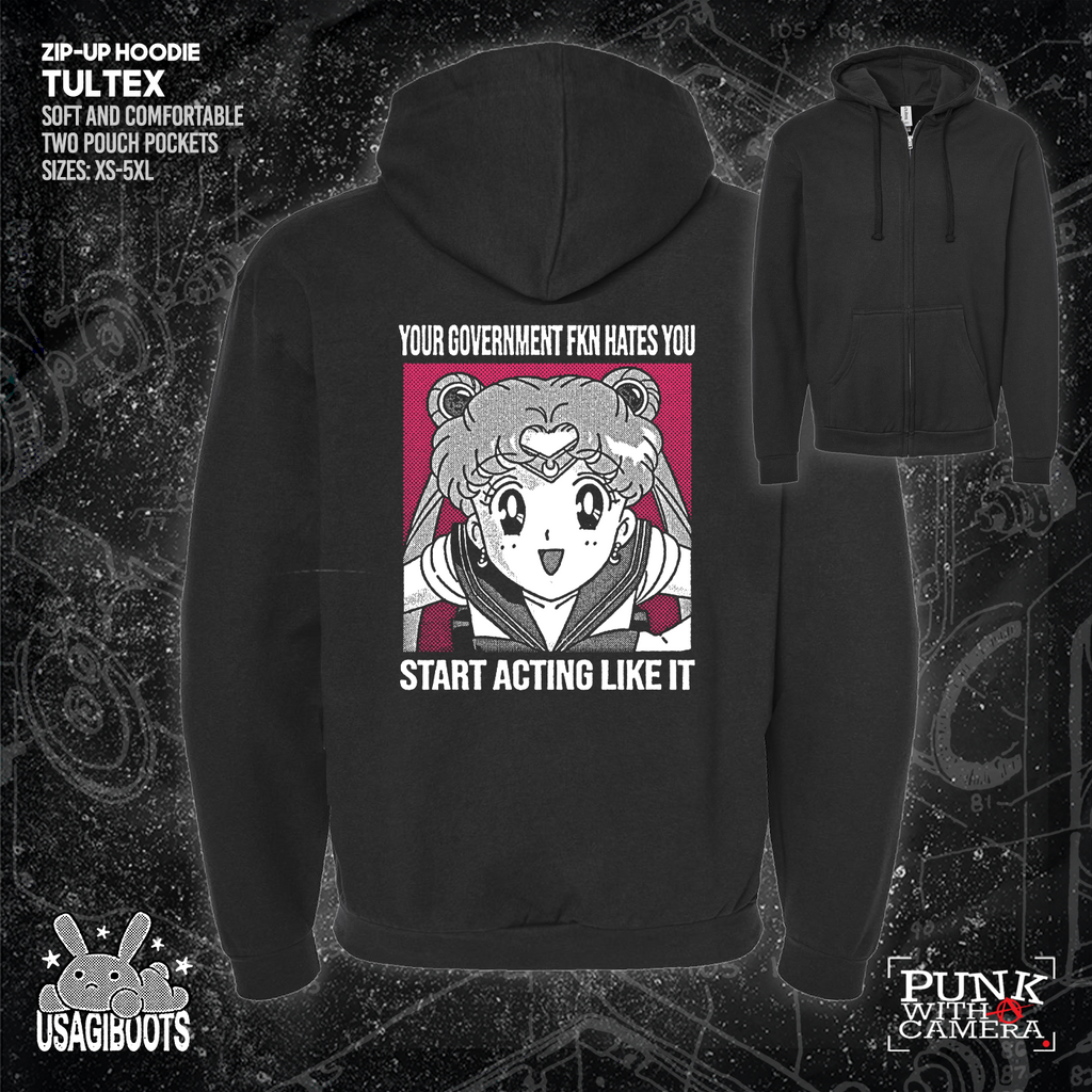Your Government Fucking Hates You - Usagi Boots