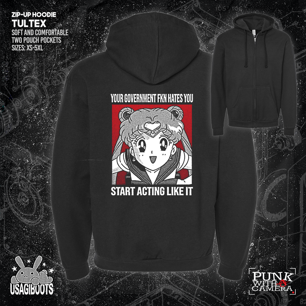 Your Government Fucking Hates You - Usagi Boots